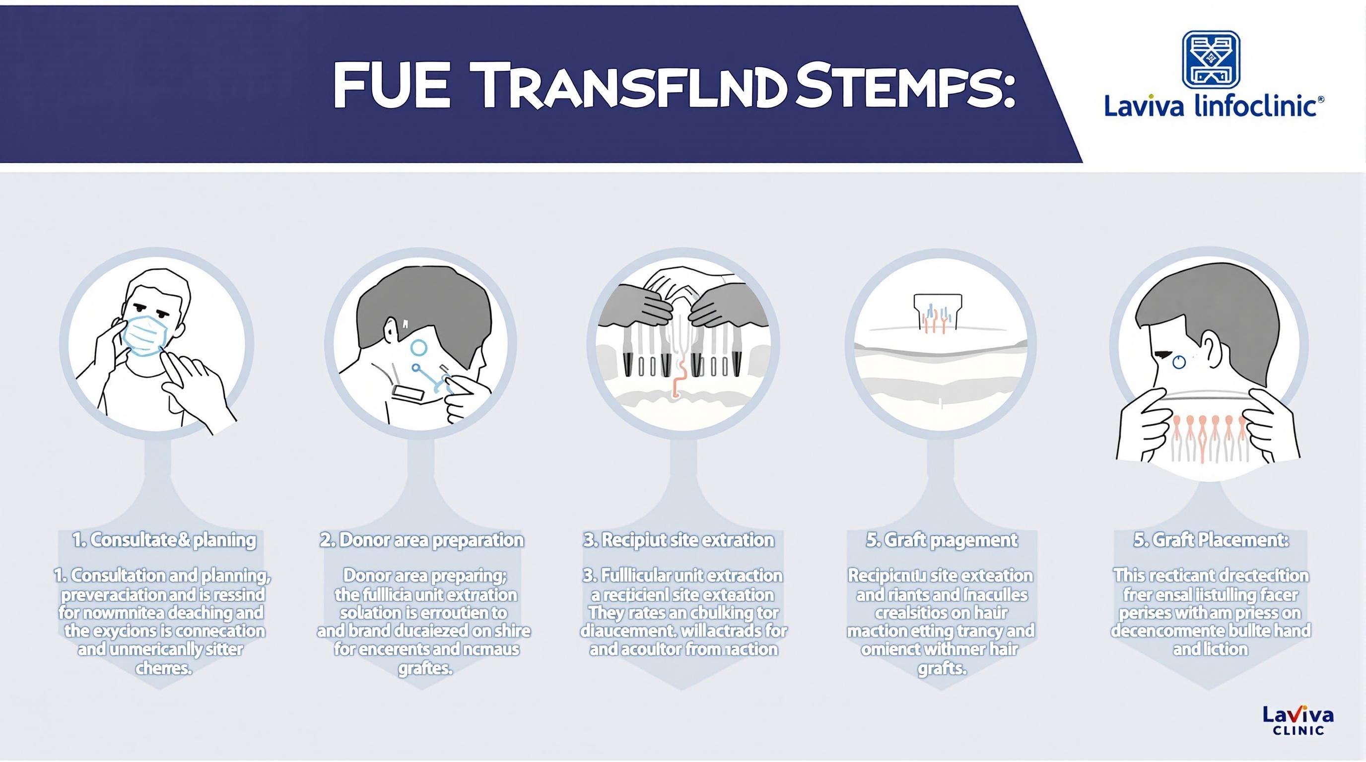 FUE Hair Transplant Procedure Steps