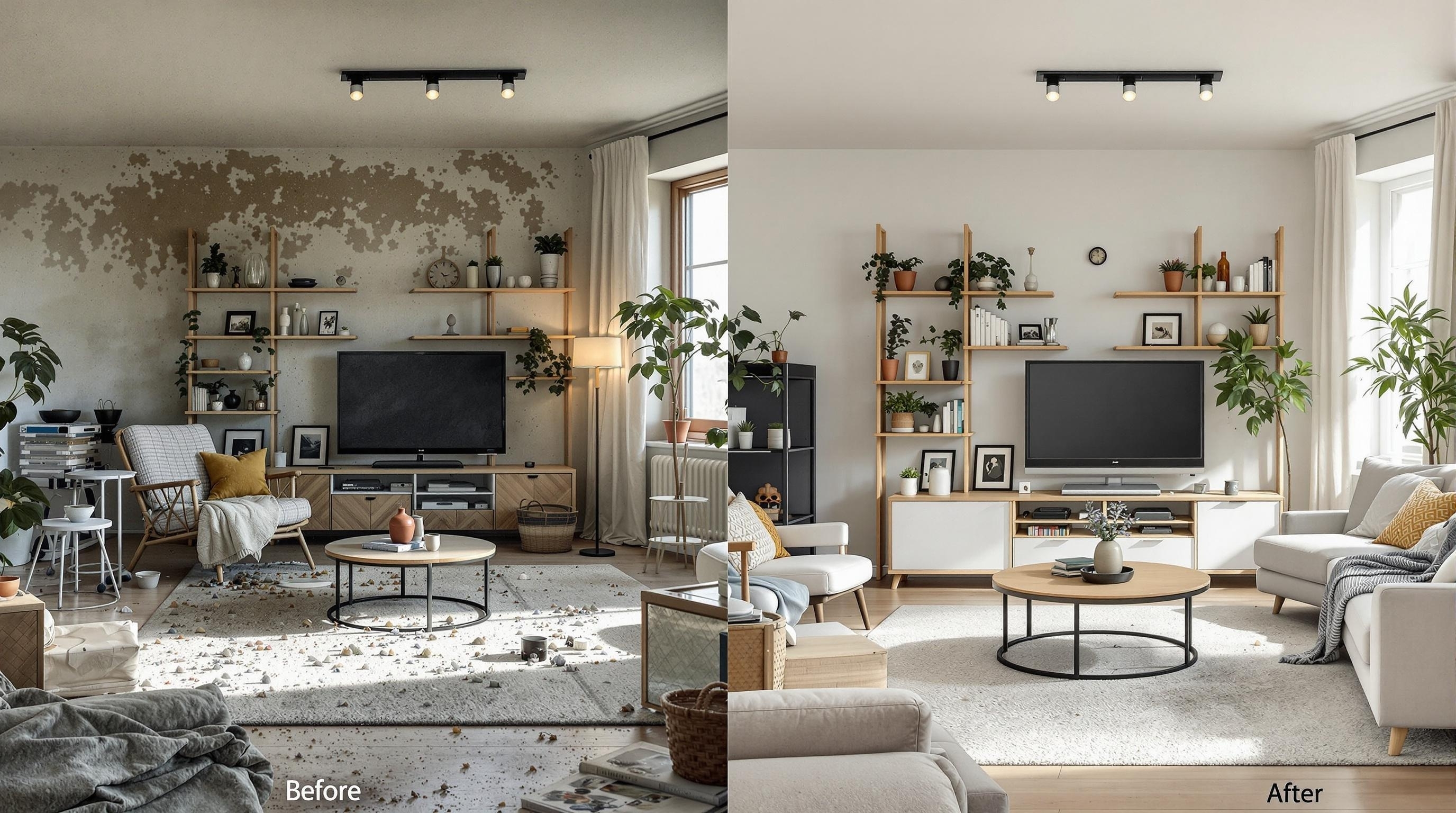Societe de Nettoyage Casablanca - Avant/Après nettoyage