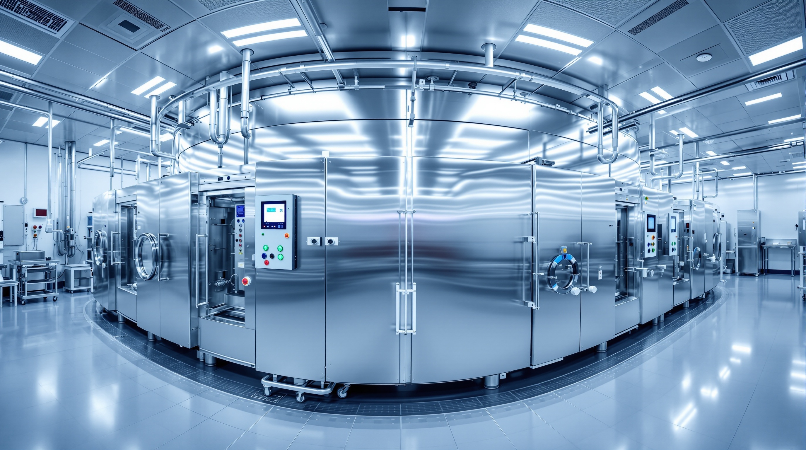 AUTOCLAVE PHARMACEUTIQUE INDUSTRIEL MODERNE