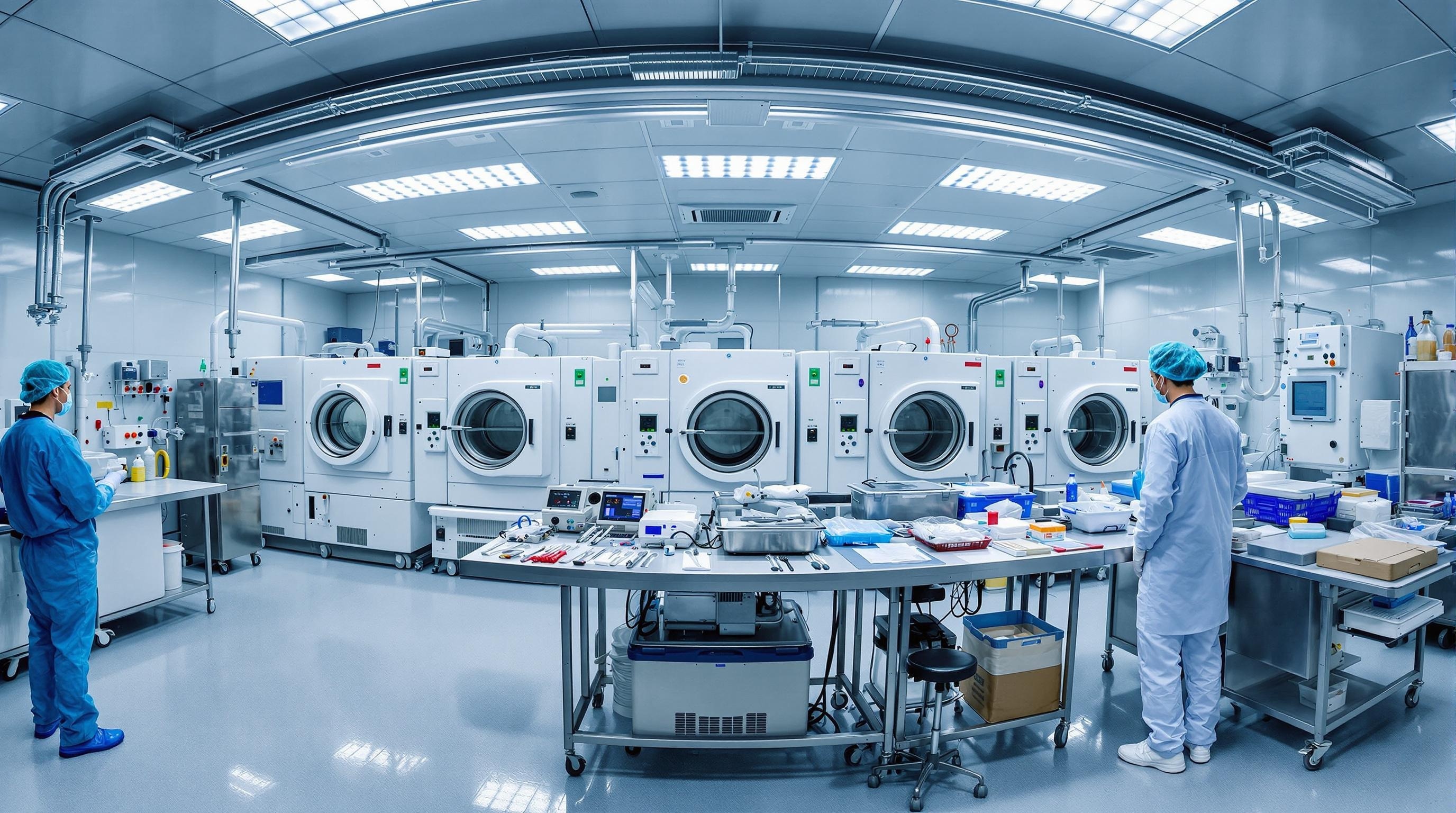 ESPACE DE STÉRILISATION PROFESSIONNEL PANORAMIQUE