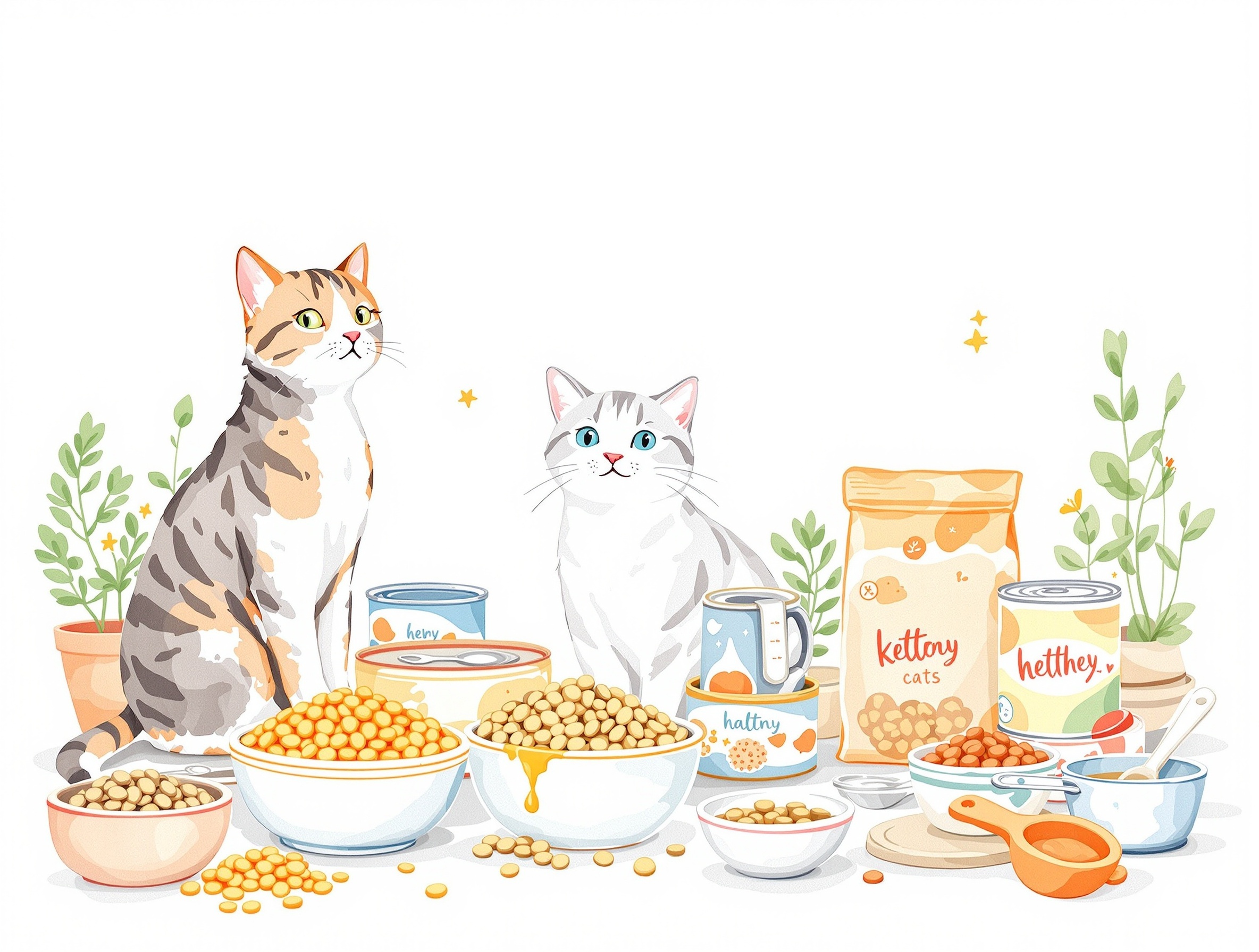 キャットフードの種類