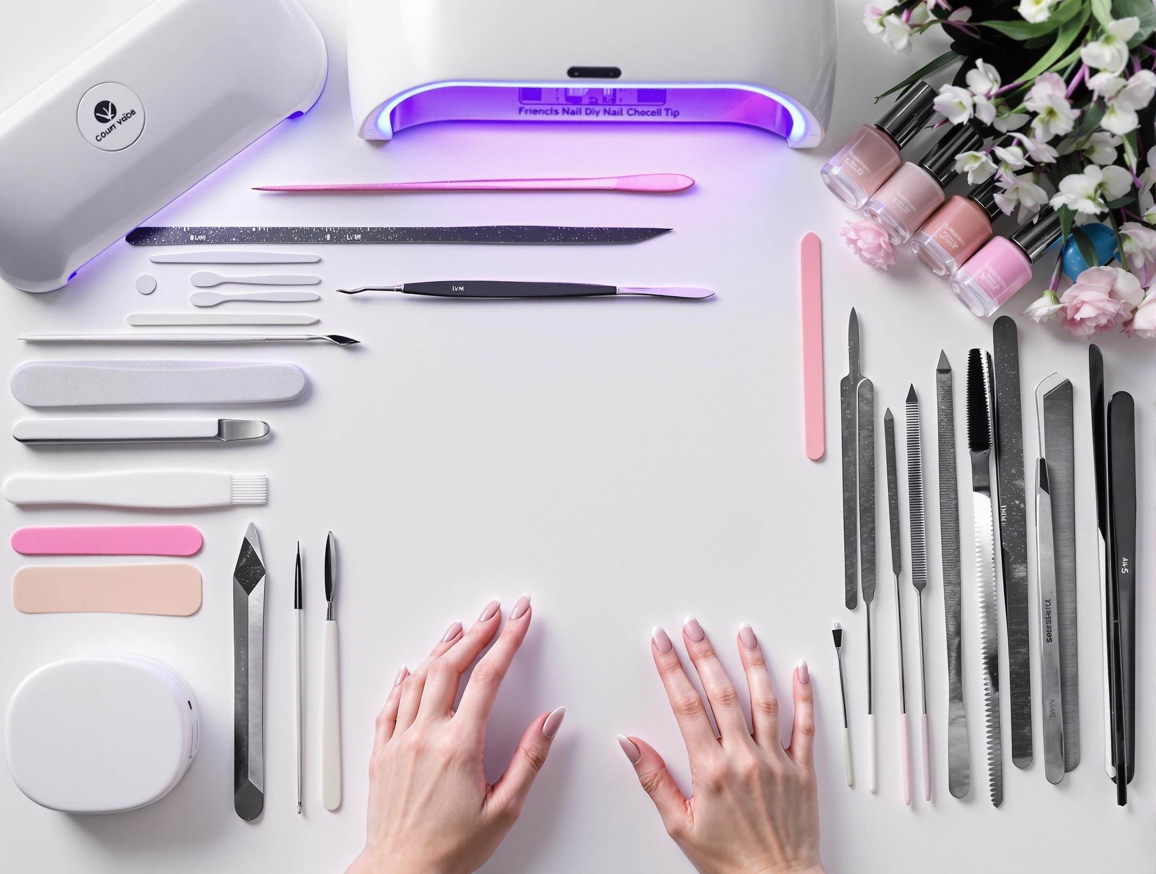 Essential nail tools and materials