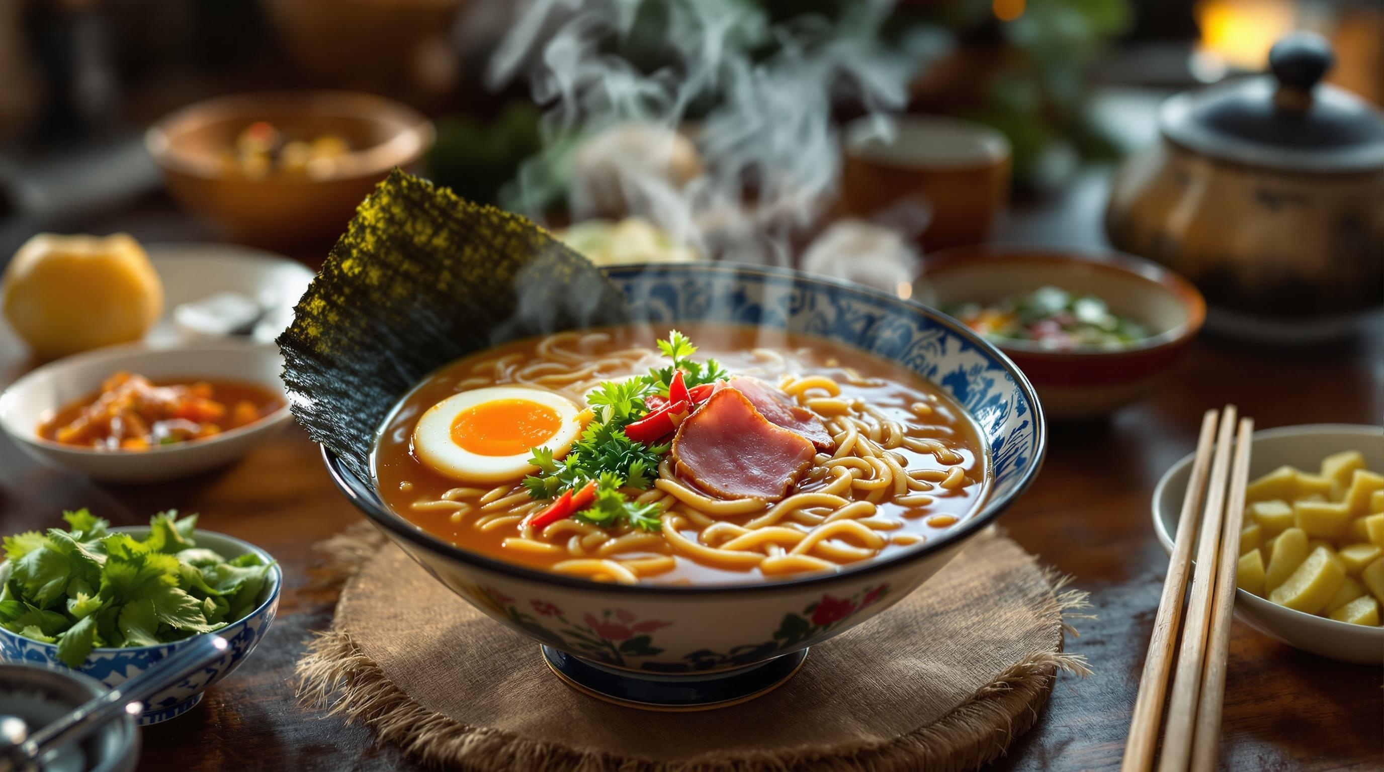 Delicious Thai-style Japanese instant ramen