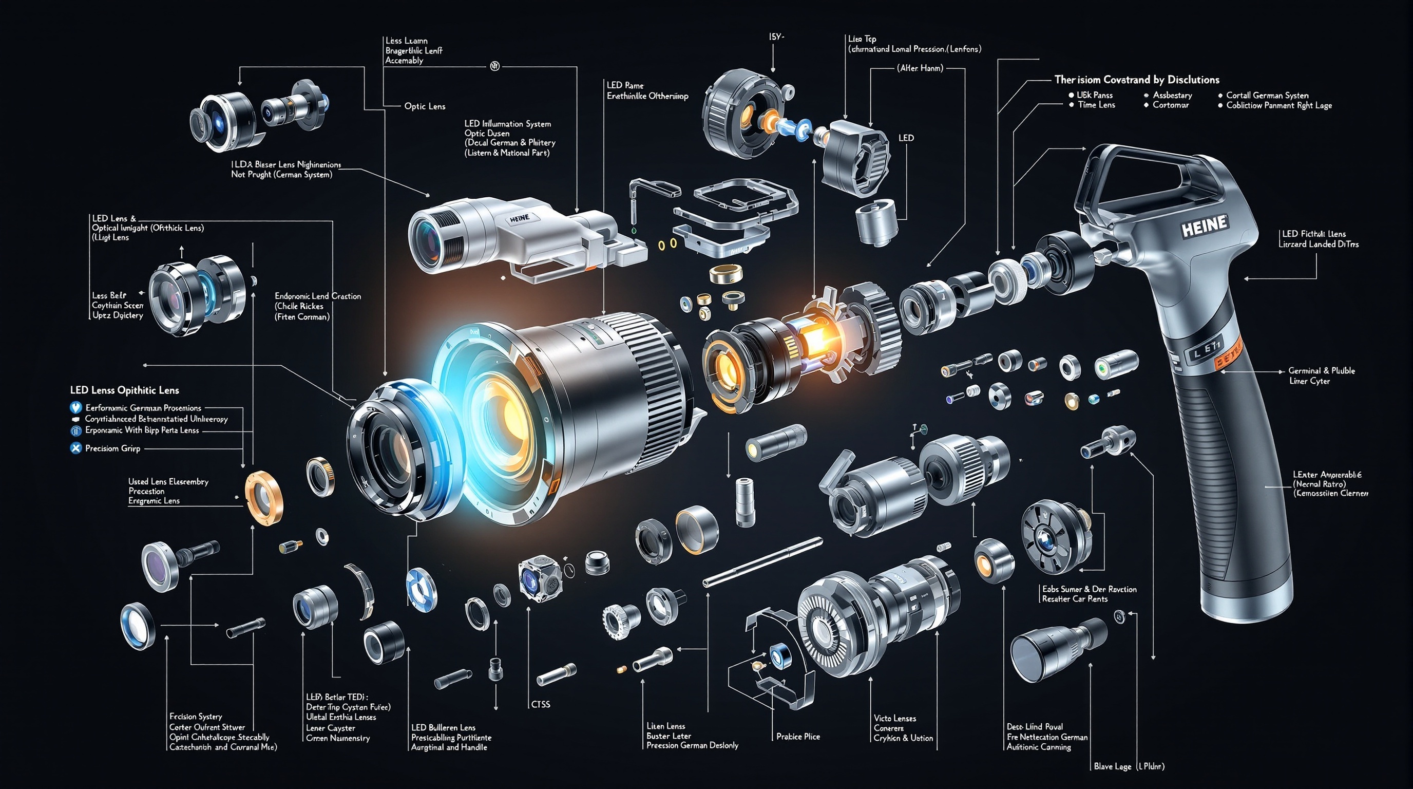 HEINE Beta 200 Technical Components