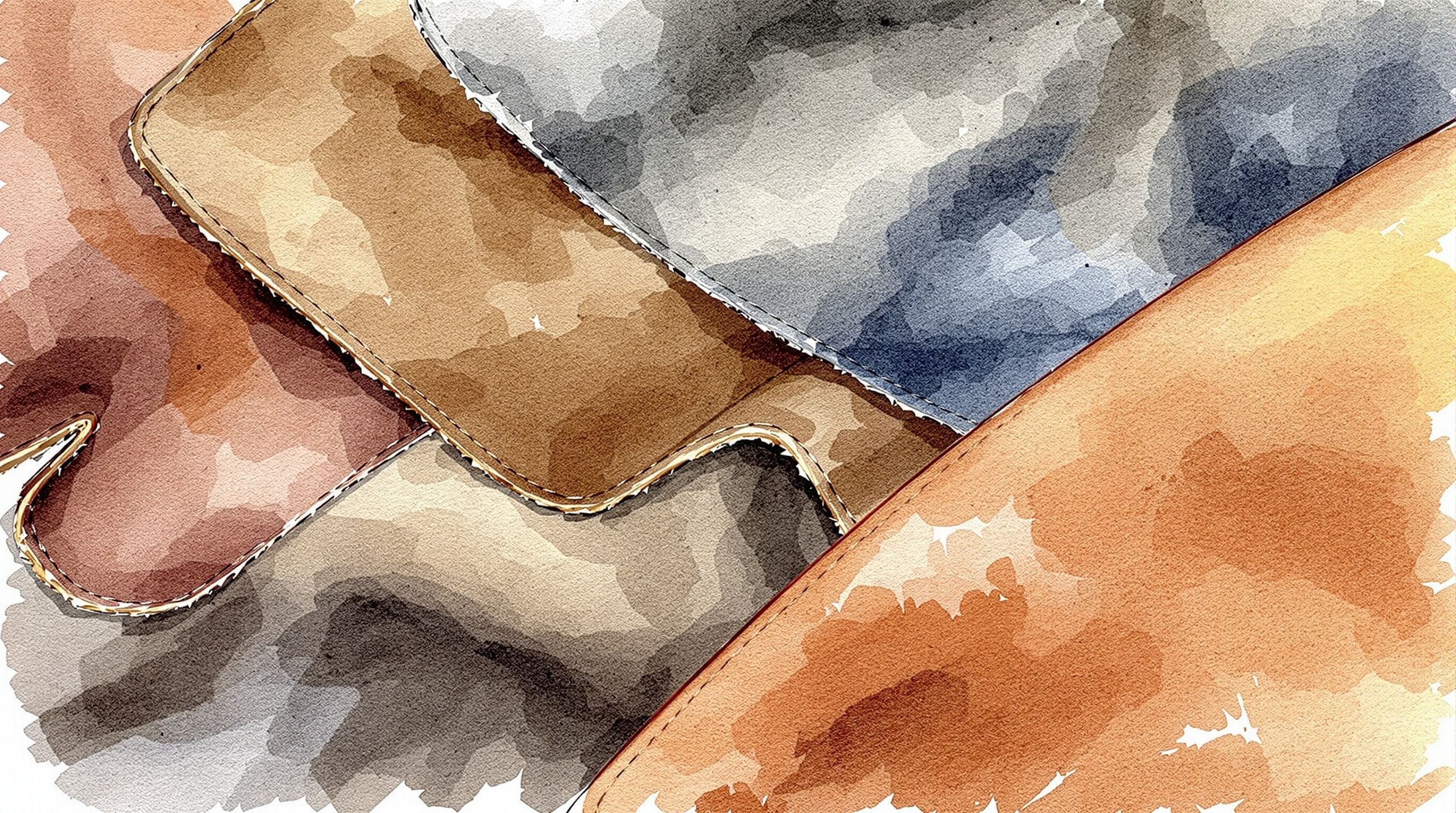 レザー素材の美しさ