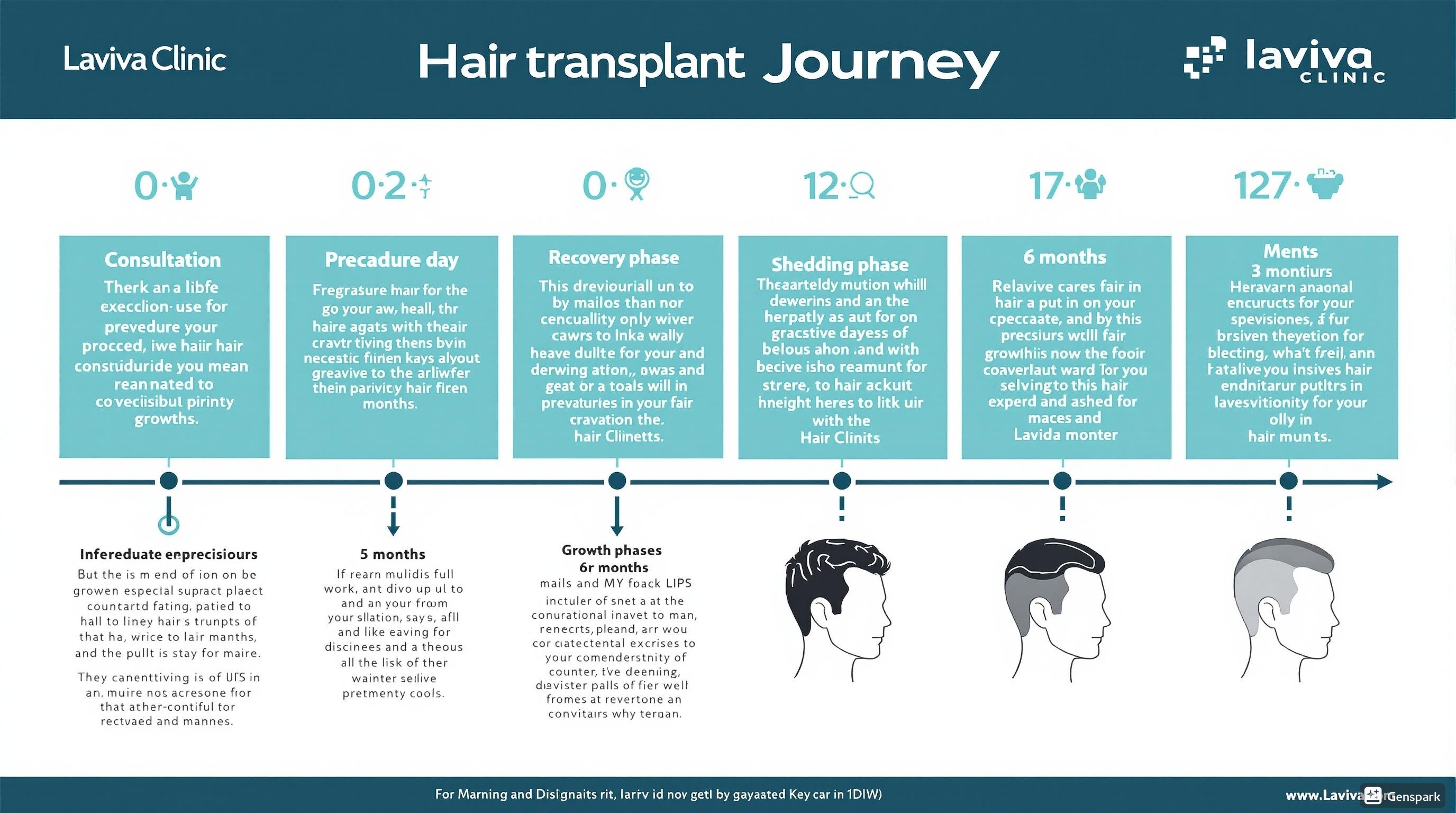 Hair Transplant Journey Timeline