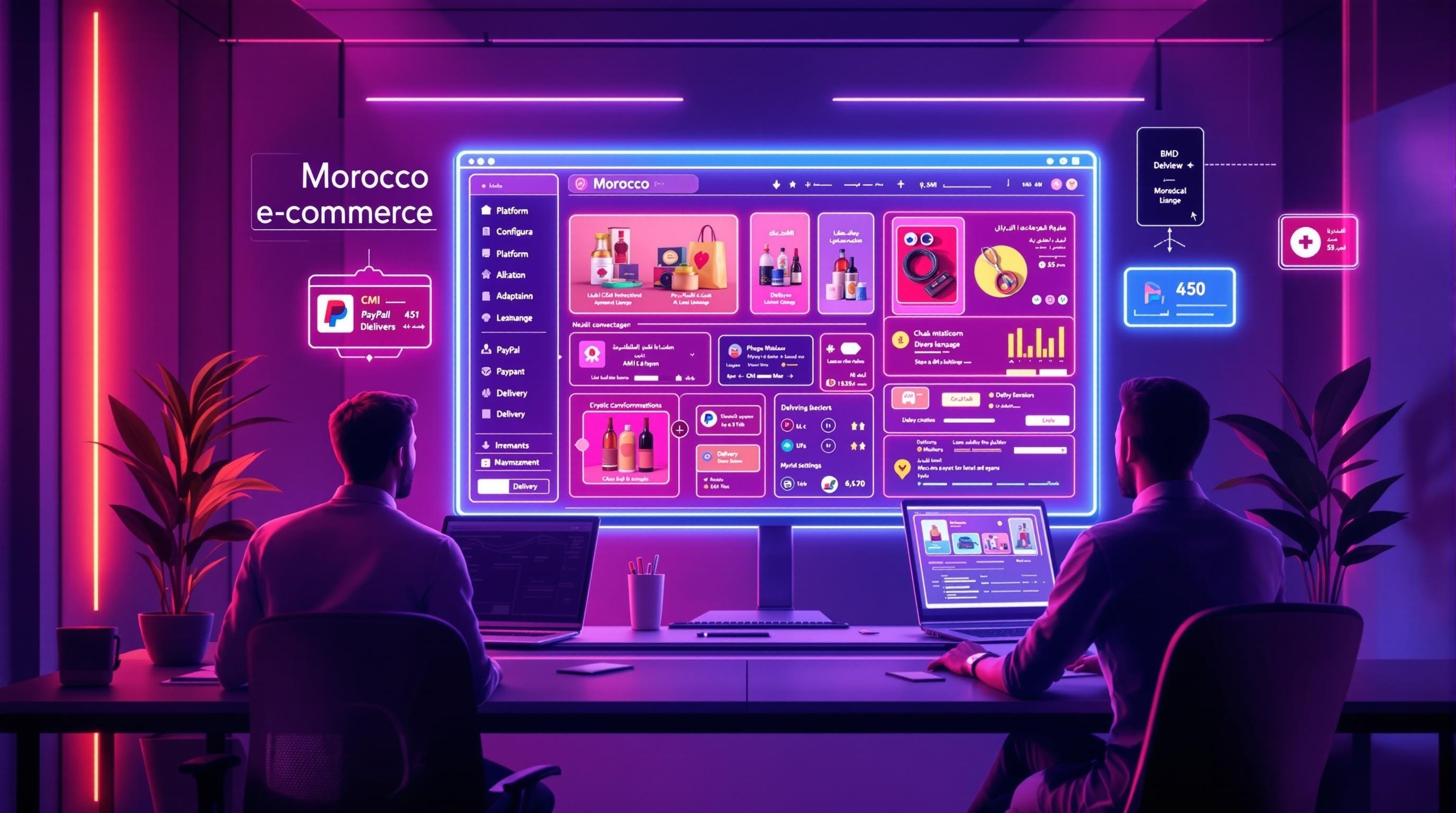 site e commerce Maroc