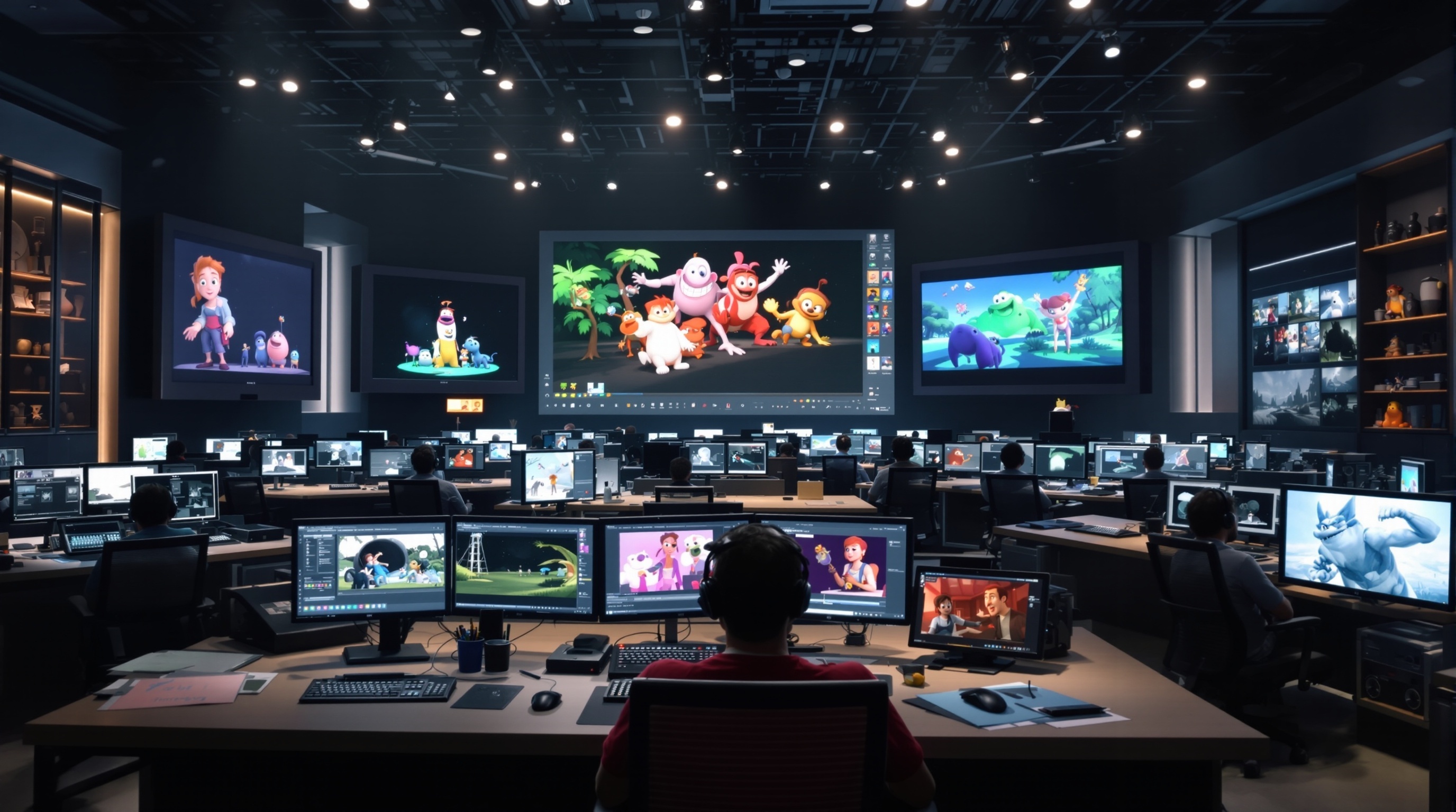 Современная анимационная студия DreamWorks