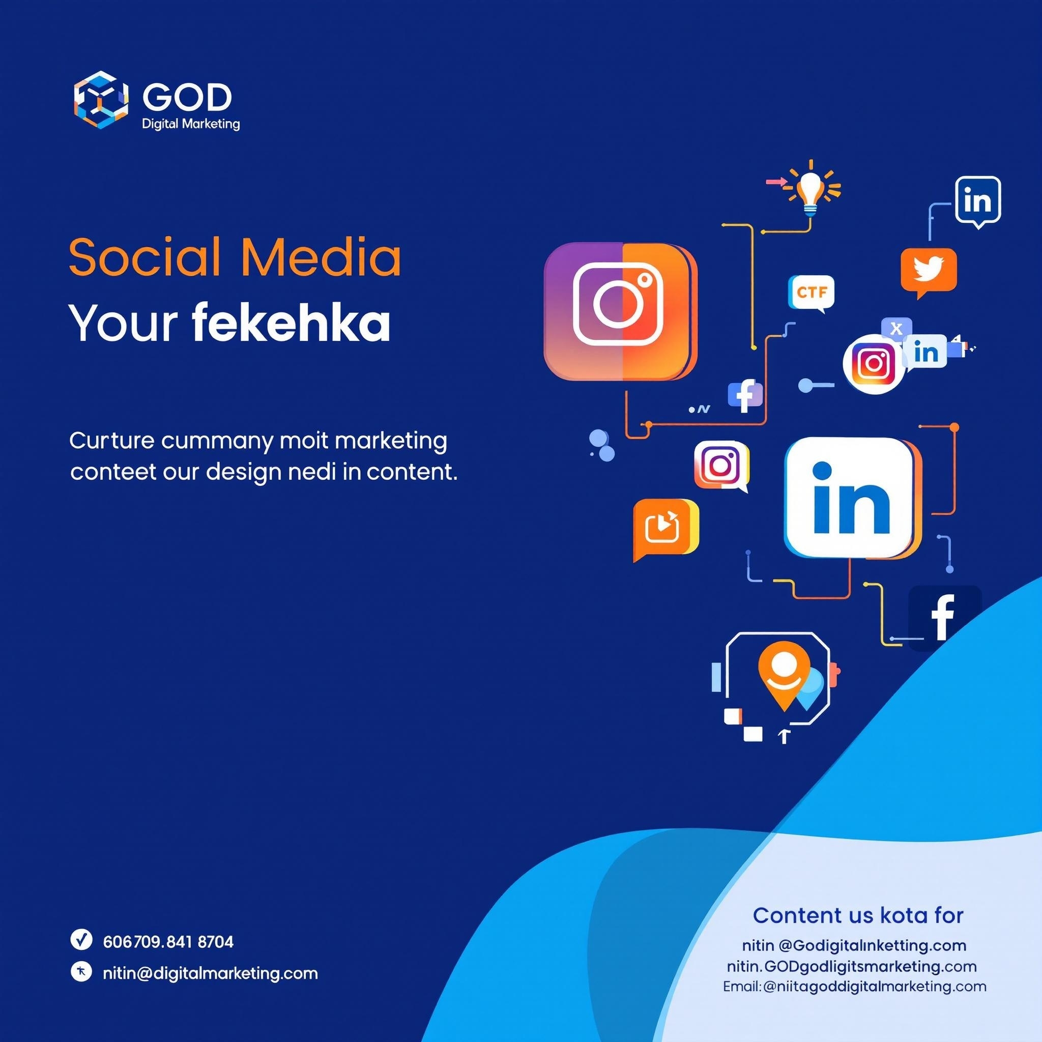 Social Media Marketing Services in Sonipat - GOD Digital Marketing