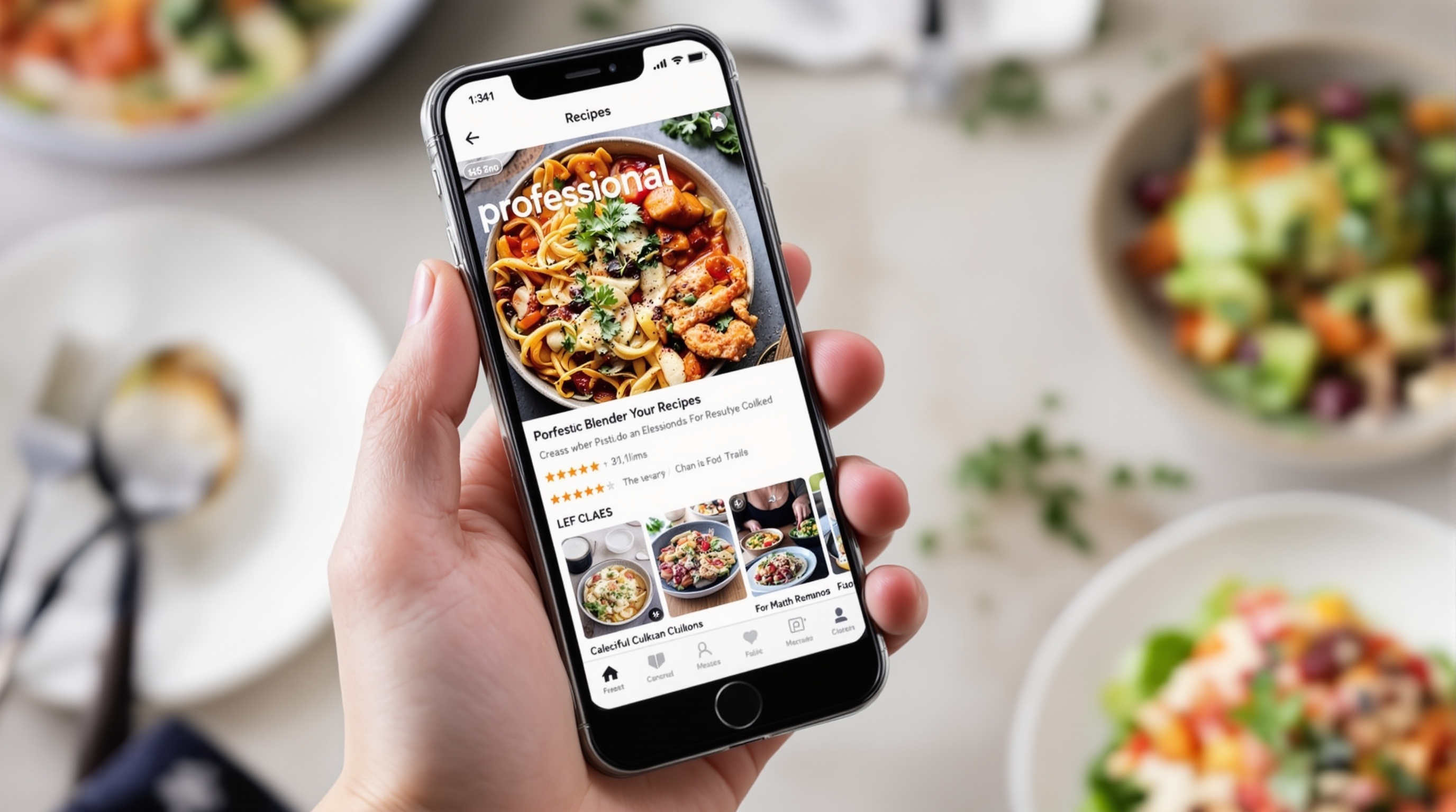レシピサイトNadiaのイメージ