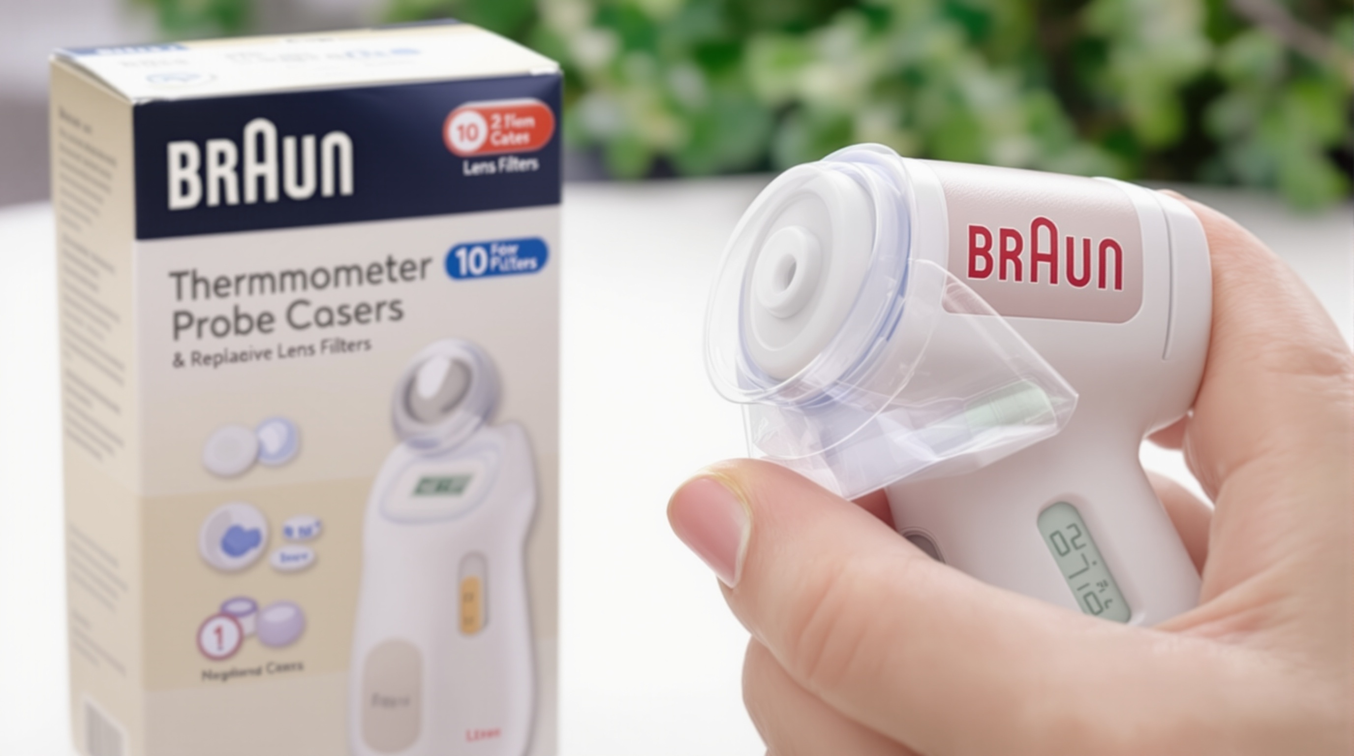 COMPARAISON DE 3 THERMOMETRES BRAUN : THERMOSCAN 7, THERMOSCAN 7 CONNECT ET THERMOSCAN PRO 6000 7 COUVRE-SONDES ET ACCESSOIRES