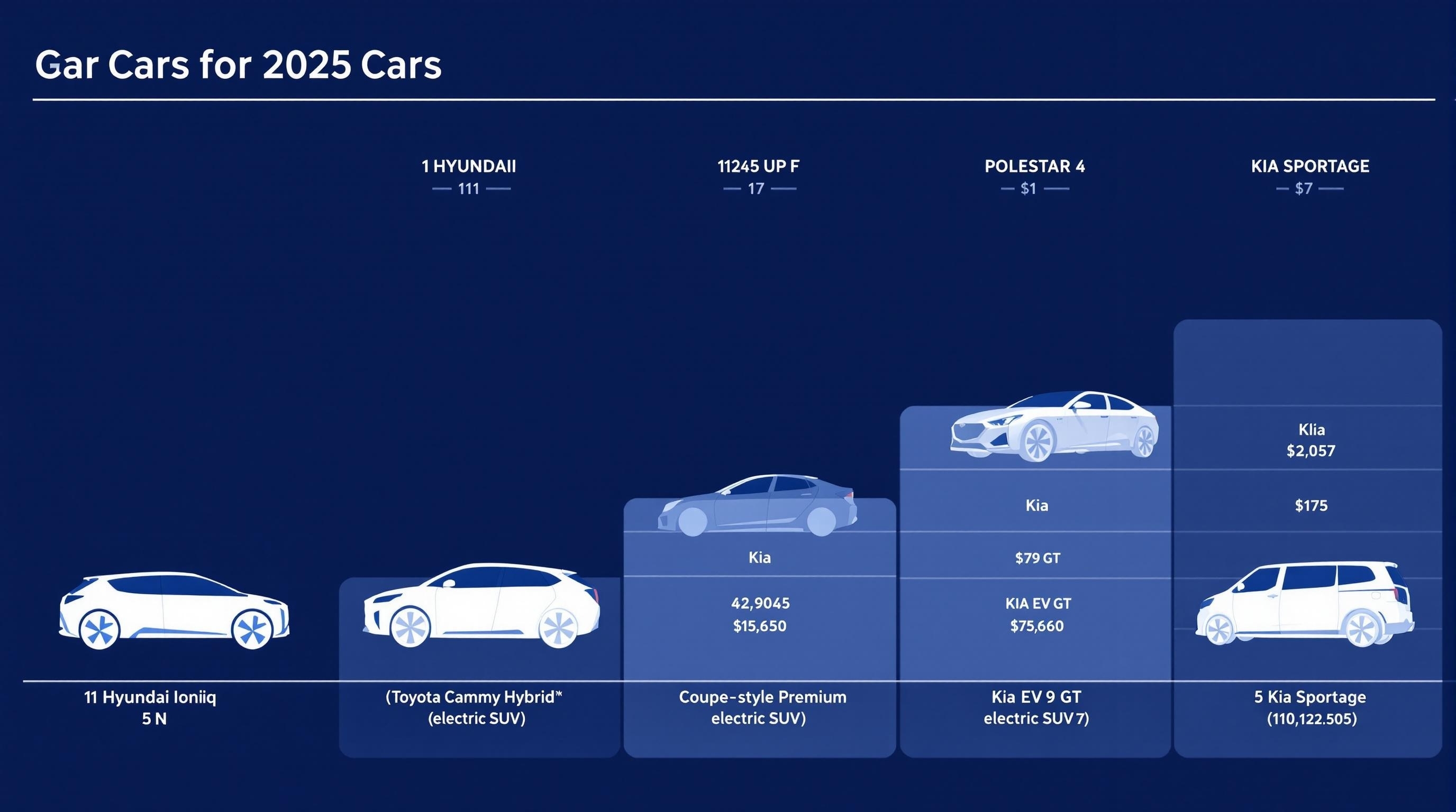 2025 자동차 비교 차트
