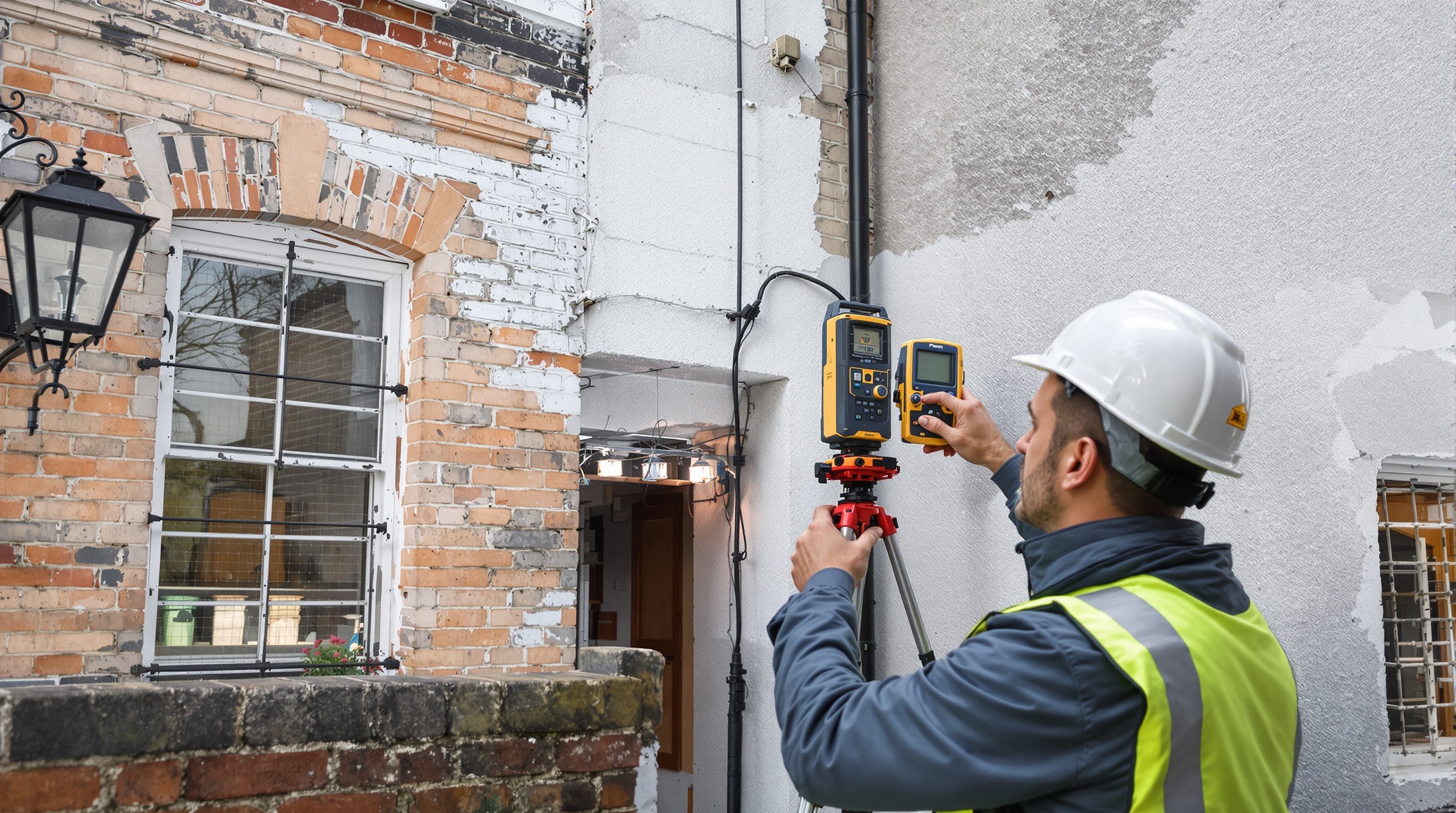 Party wall inspection by chartered surveyor