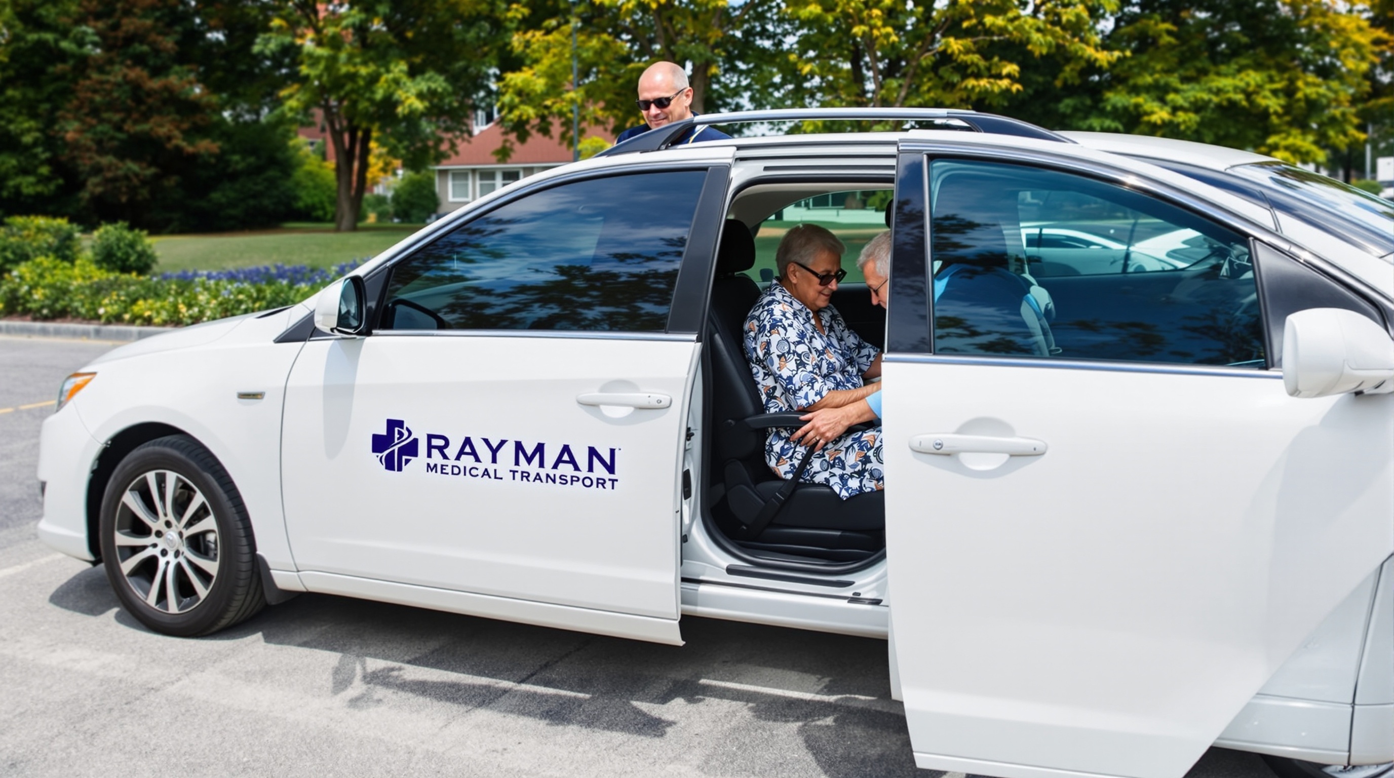 White Professional Sedan