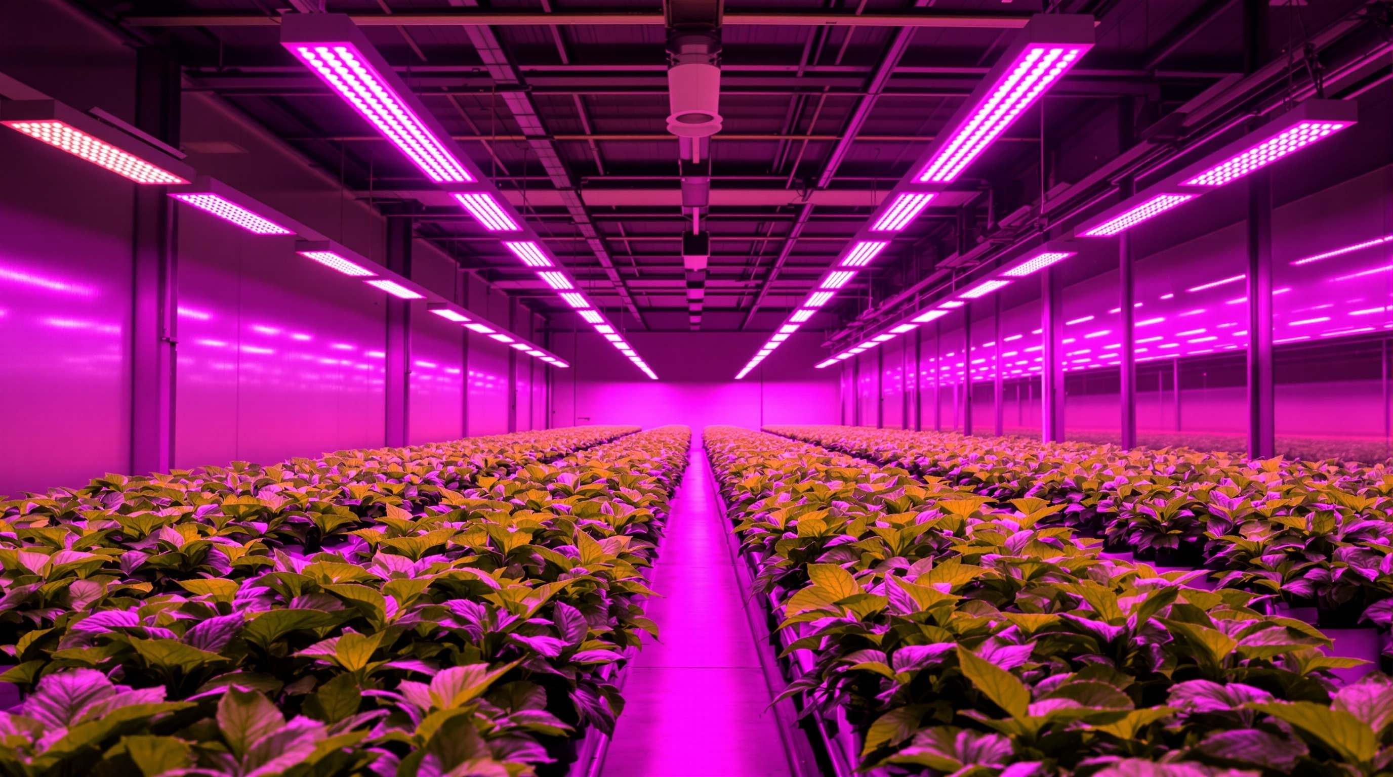 Профессиональная теплица с LED фитосветильниками