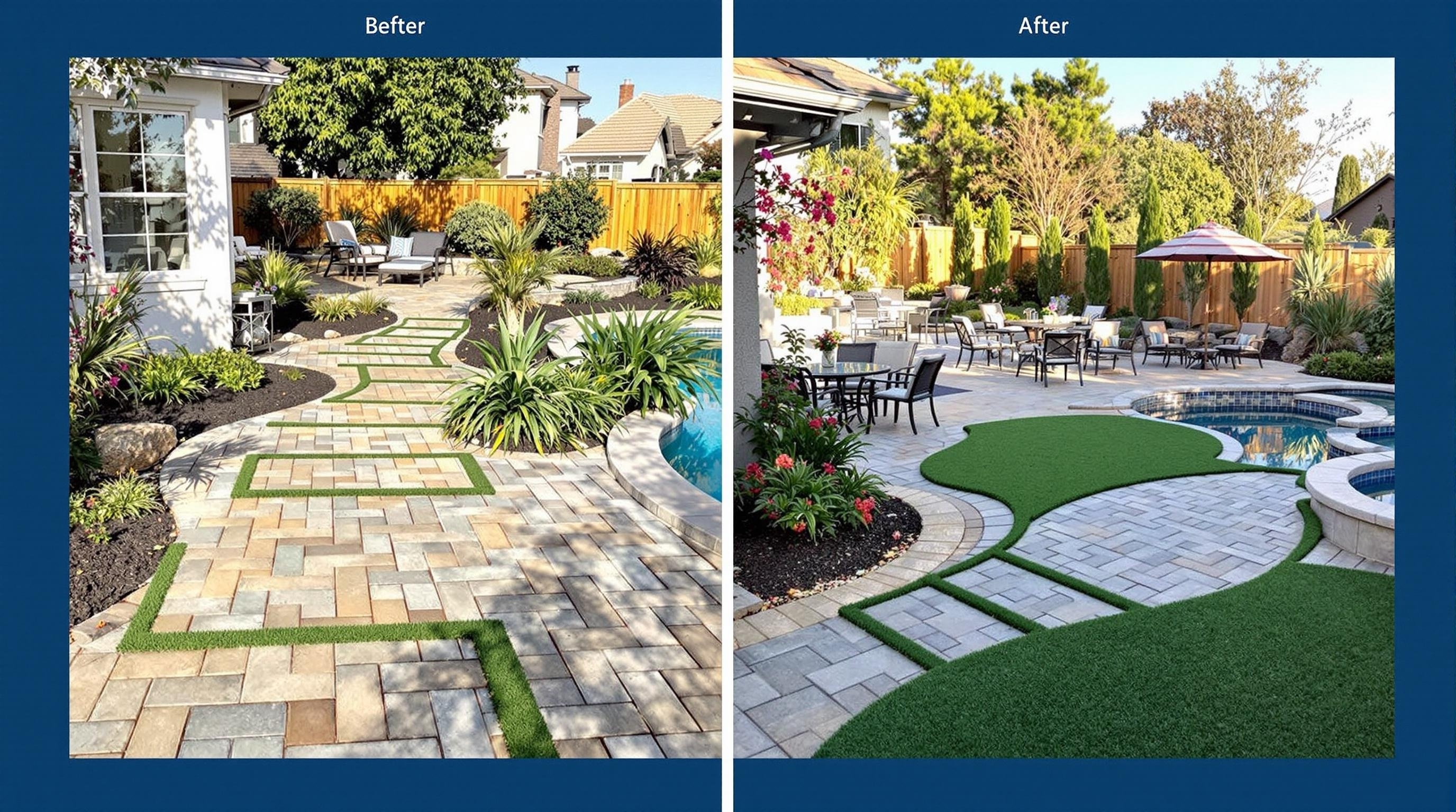 After - Stunning hardscape