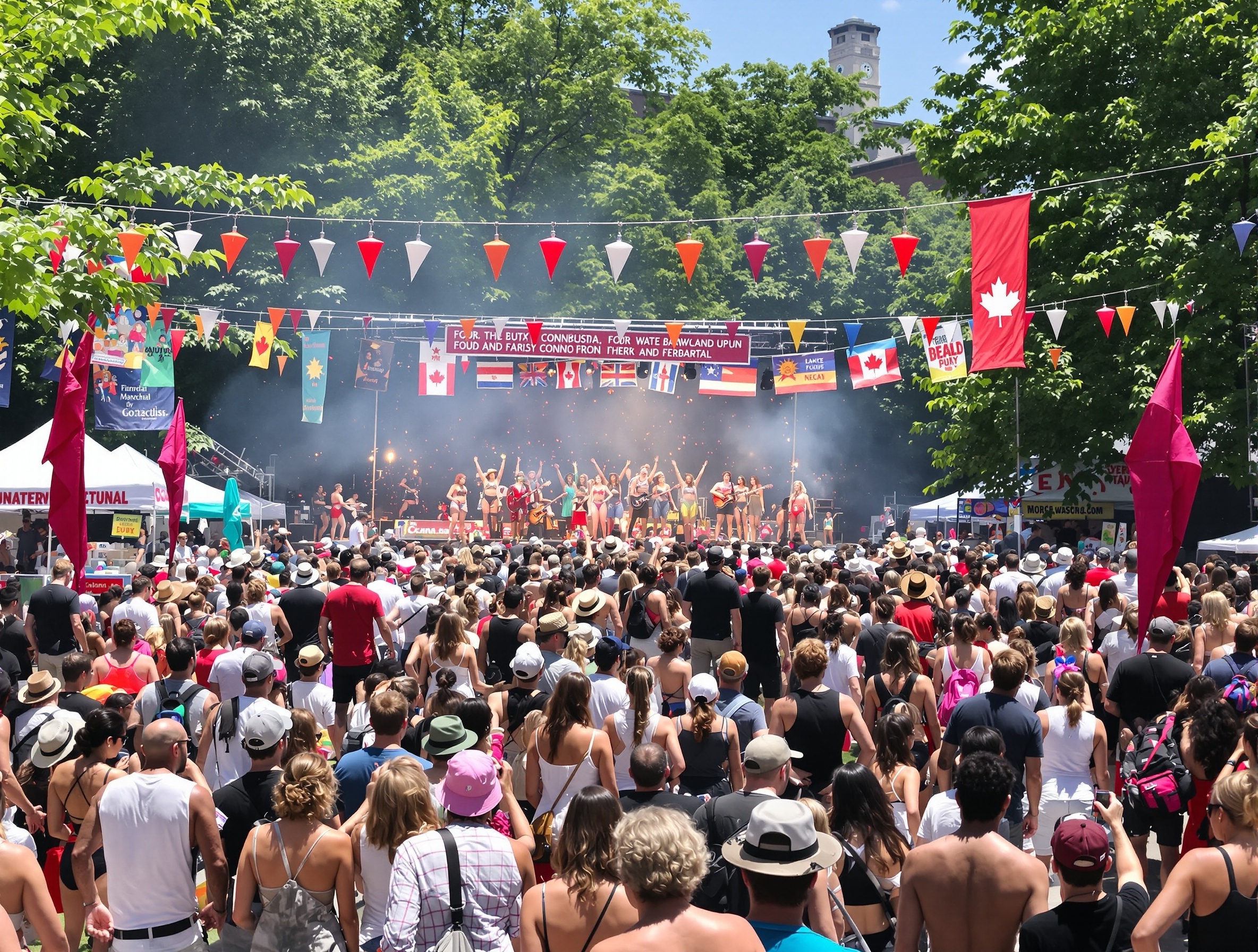 Calgary Stampede summer festival celebration