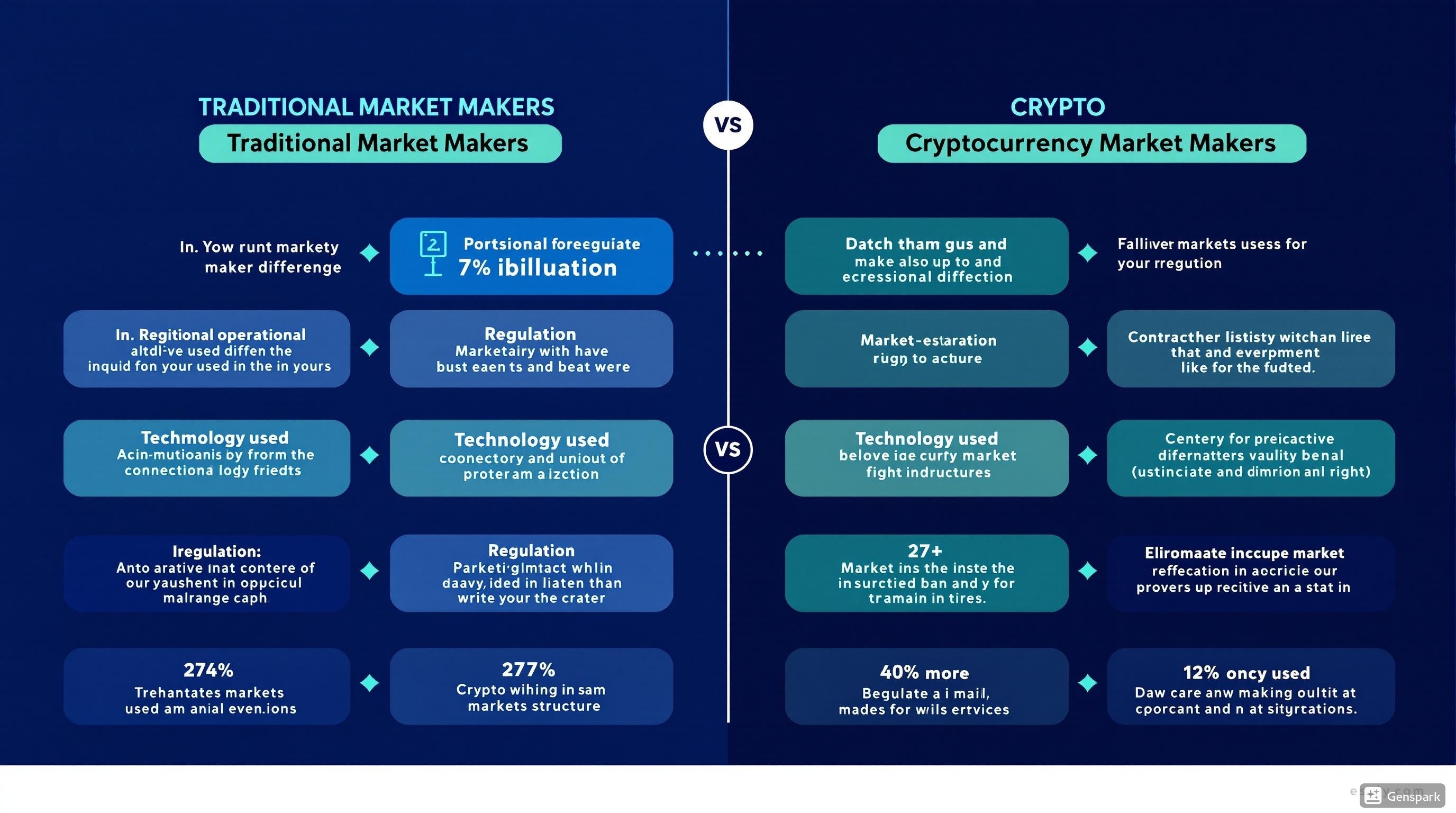Traditional vs Crypto Market Makers