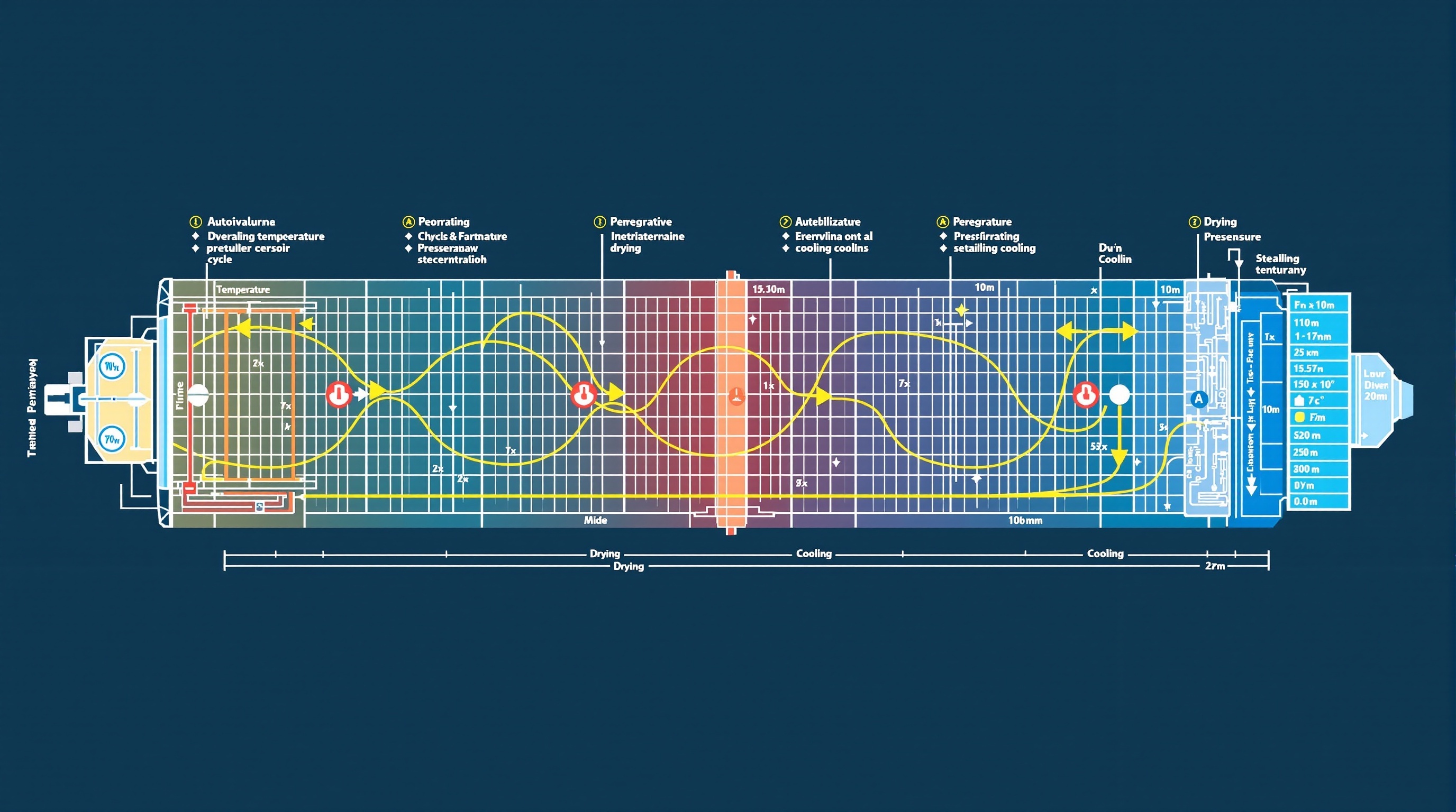 DIAGRAMME DU CYCLE DE STÉRILISATION