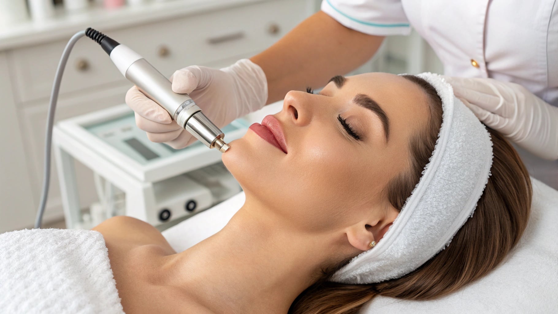 Эпиляция лица диодным лазером