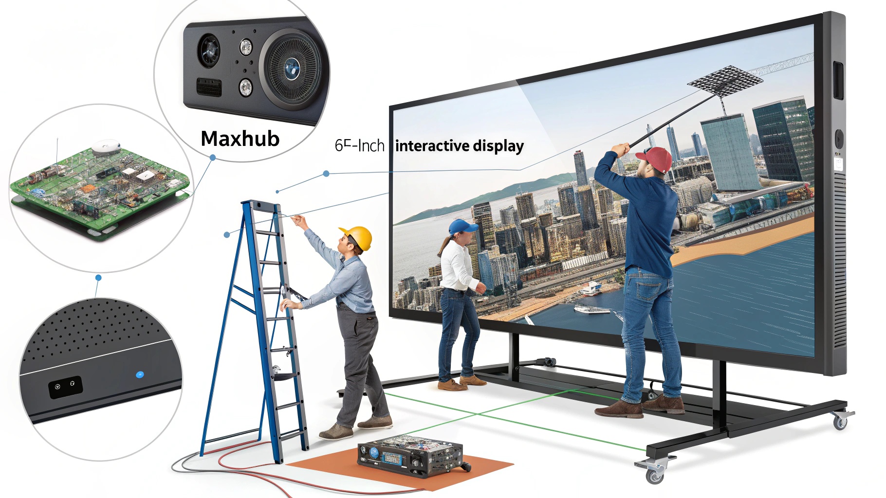 M&agrave;n h&igrave;nh tương t&aacute;c MAXHUB 65 inch được cung cấp với ch&iacute;nh s&aacute;ch bảo h&agrave;nh to&agrave;n diện,