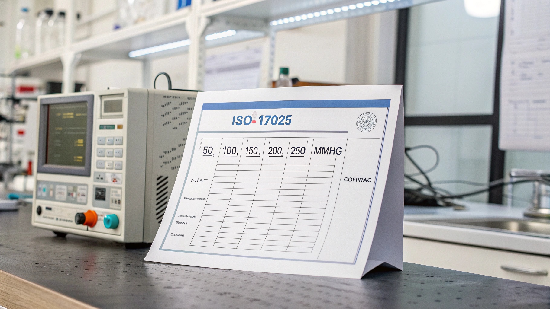 CERTIFICAT DE CALIBRATION