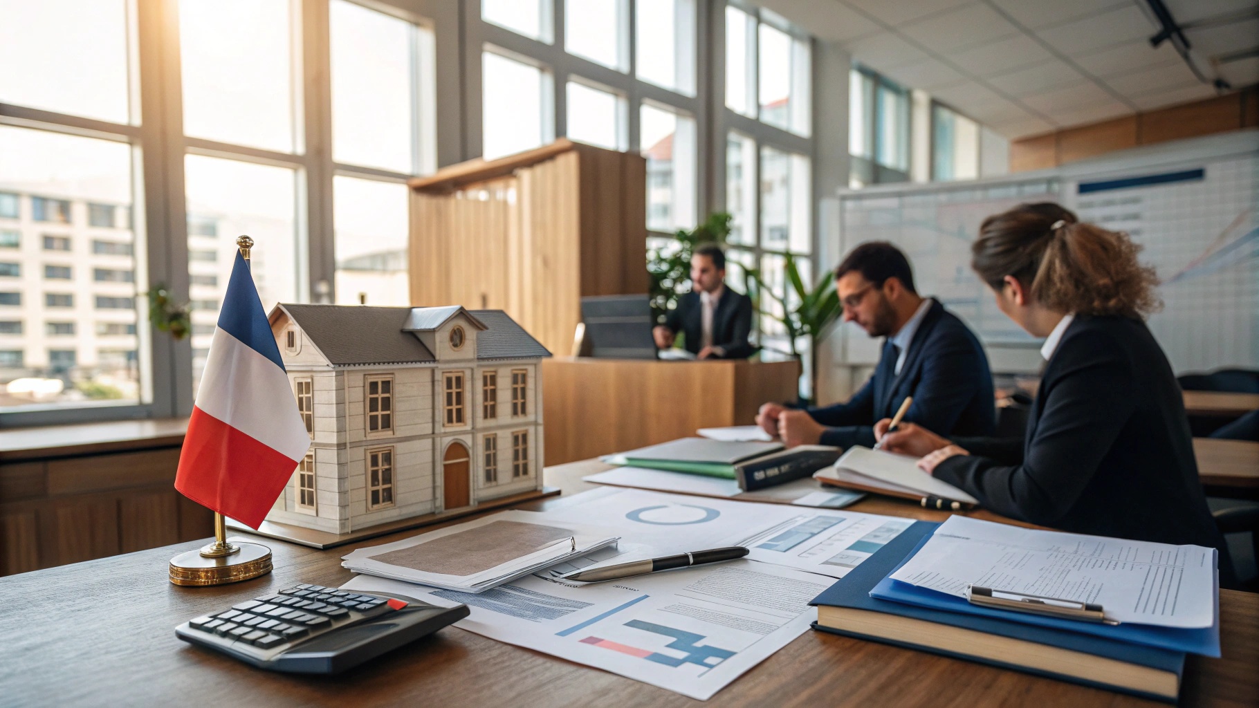 Réunion sur la fiscalité locale en mairie