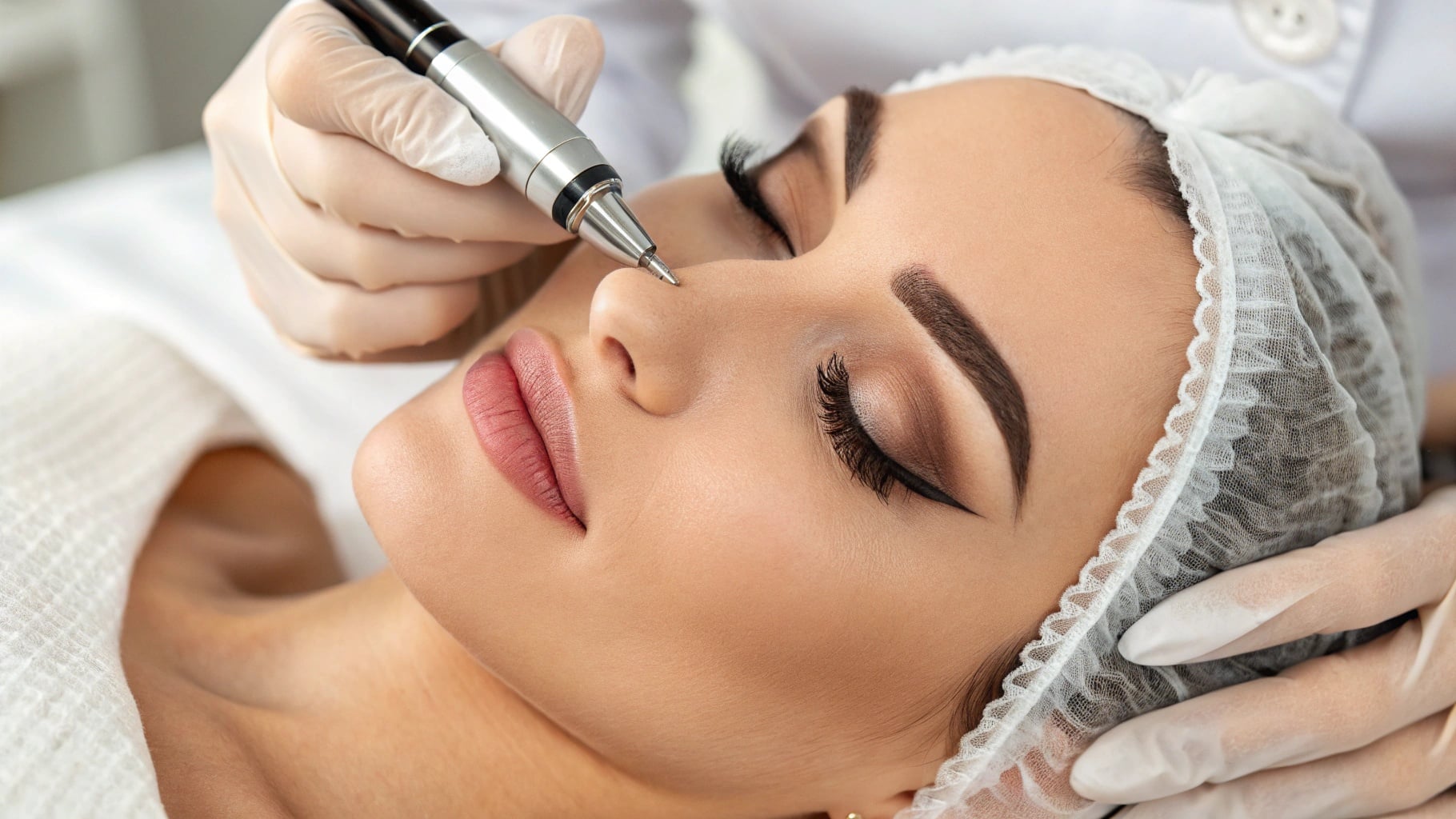 Удаление перманентного макияжа