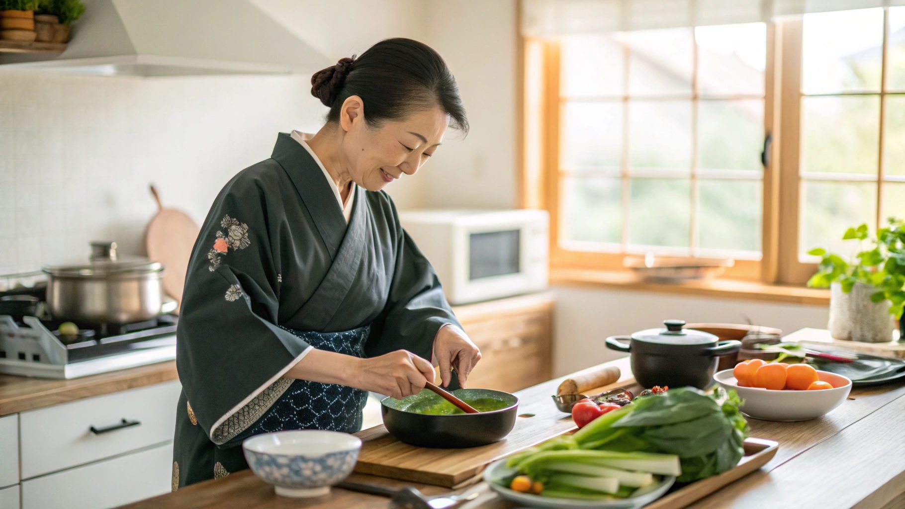 40代女性の健康的なライフスタイル