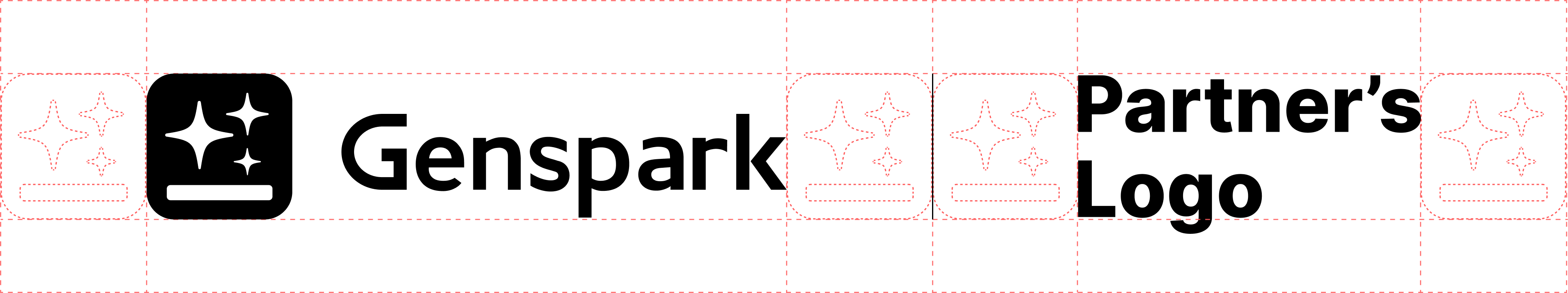 Co-branding spacing guidelines
