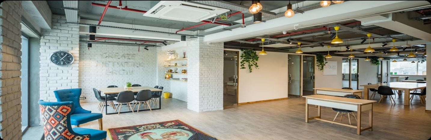 Modern commercial office space interior