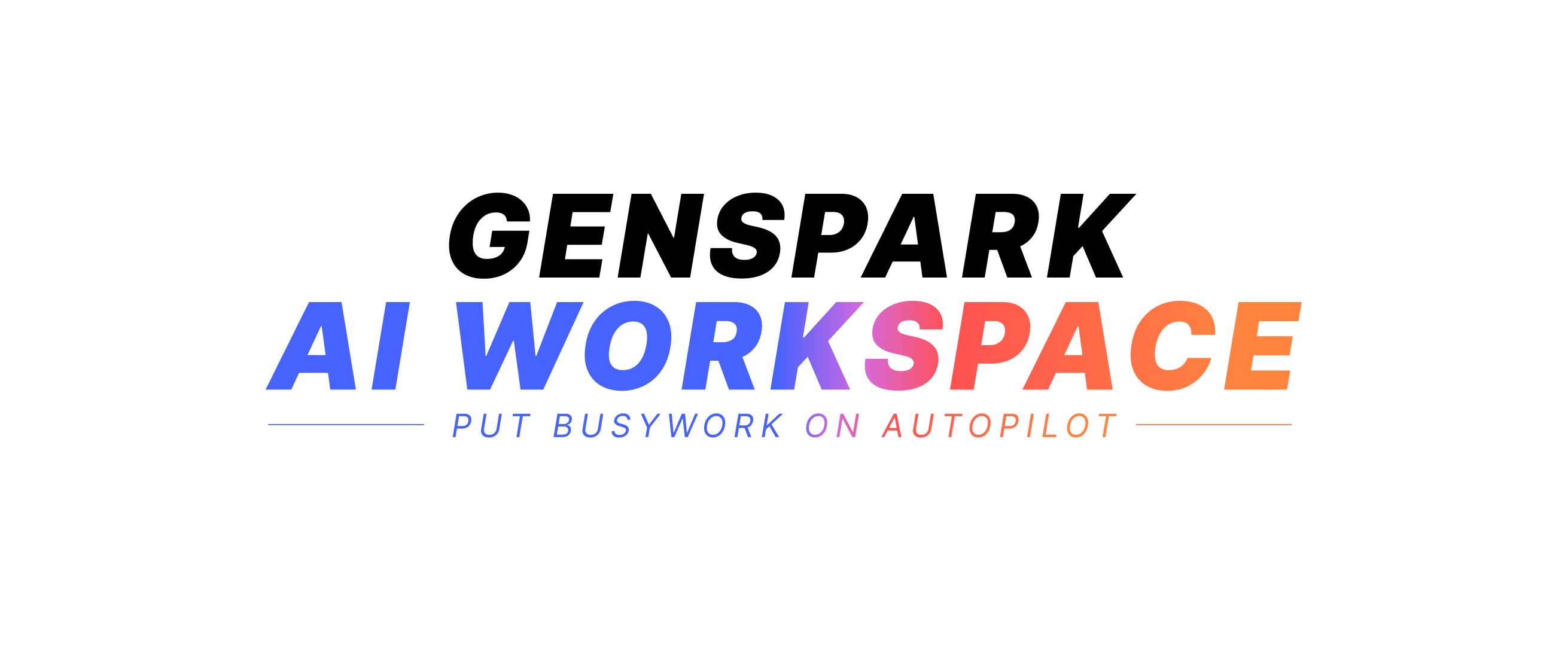 Genspark AI Workspace: Where Your Work Gets Finished Autonomously