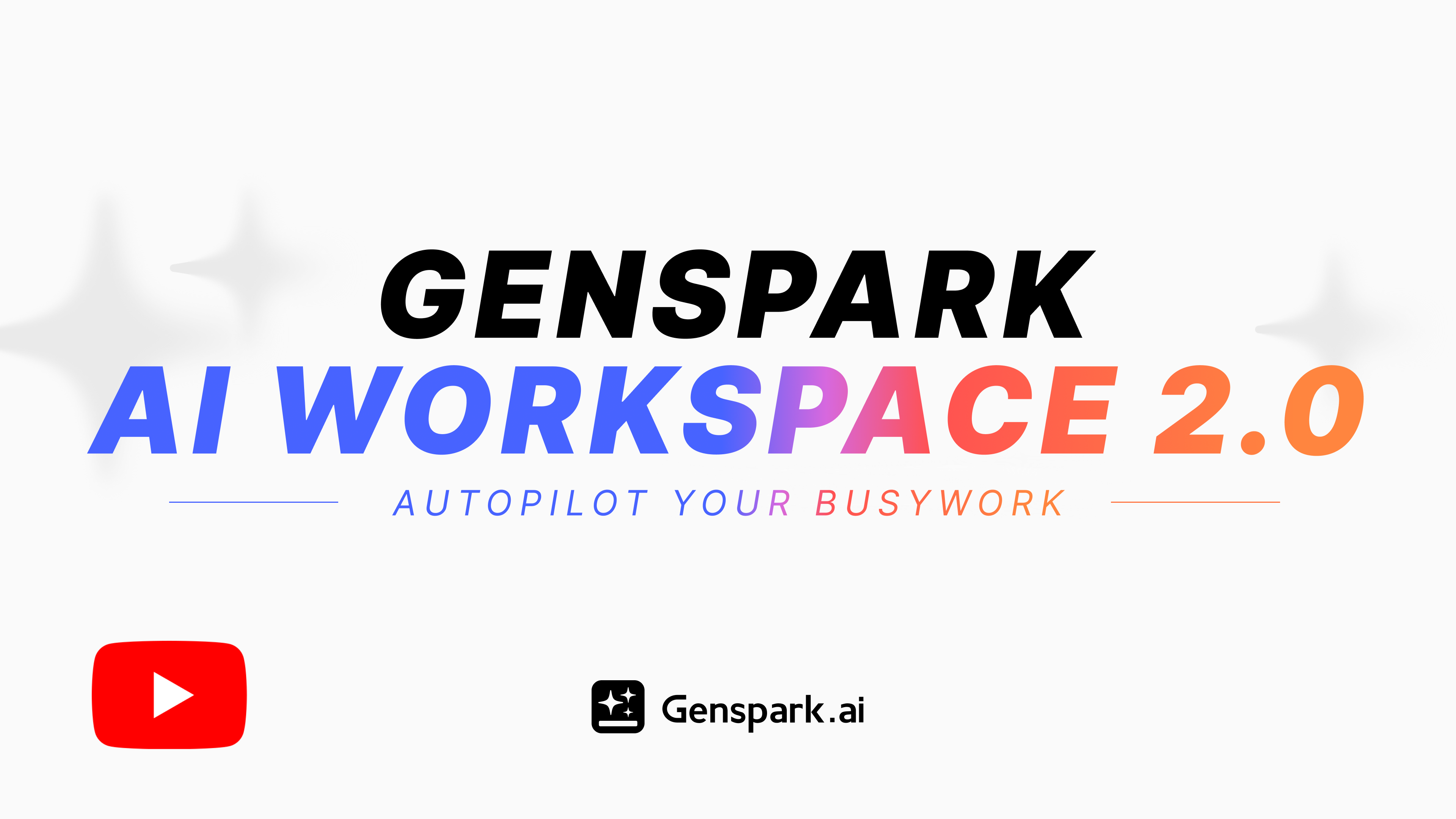 Genspark AI Workspace 2.0 Demo Video