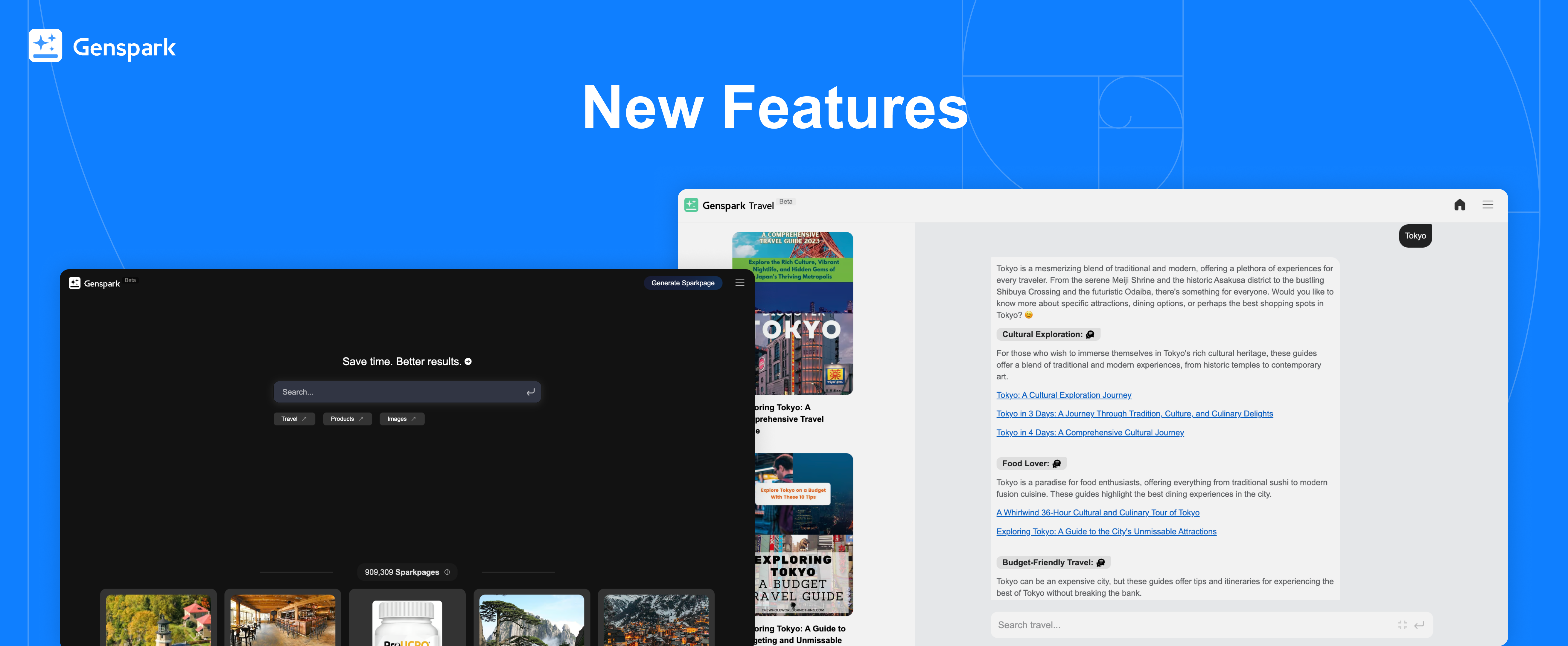 Genspark New Features - Dark Mode, Better Travel Copilot and More!