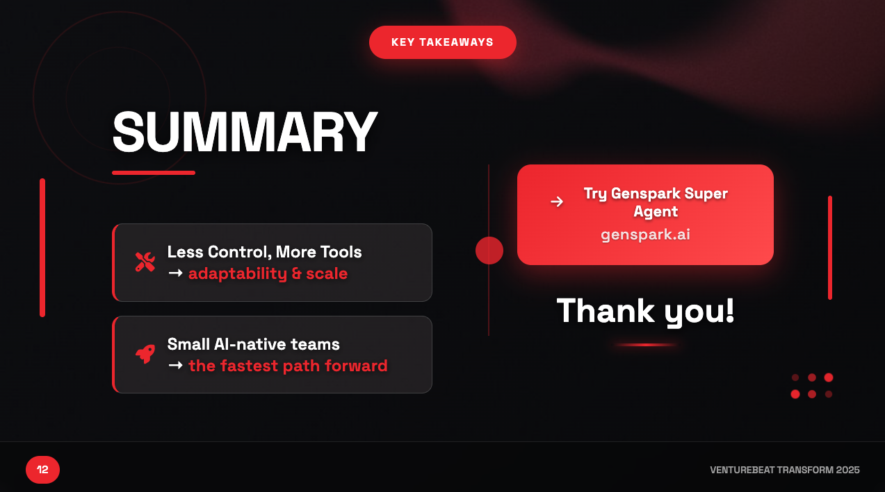 Less Control, More Tools