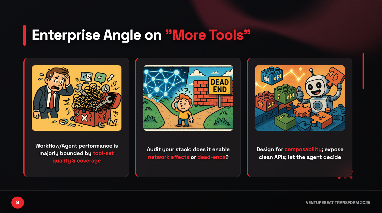 Less Control, More Tools