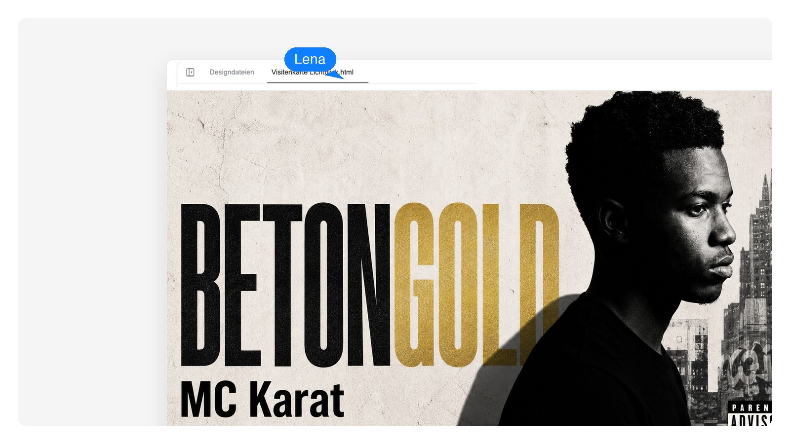 Hip-Hop-Mixtape-Cover — Album-Cover erstellen mit KI