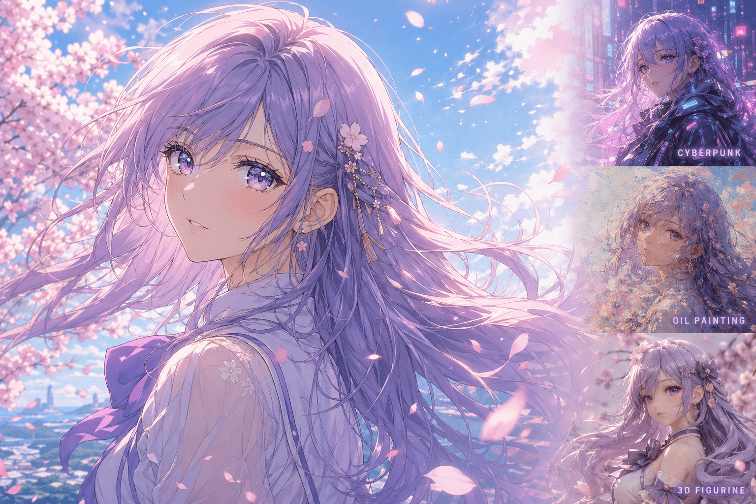 Awatary anime, mangi i ilustracje ze zdjęcia