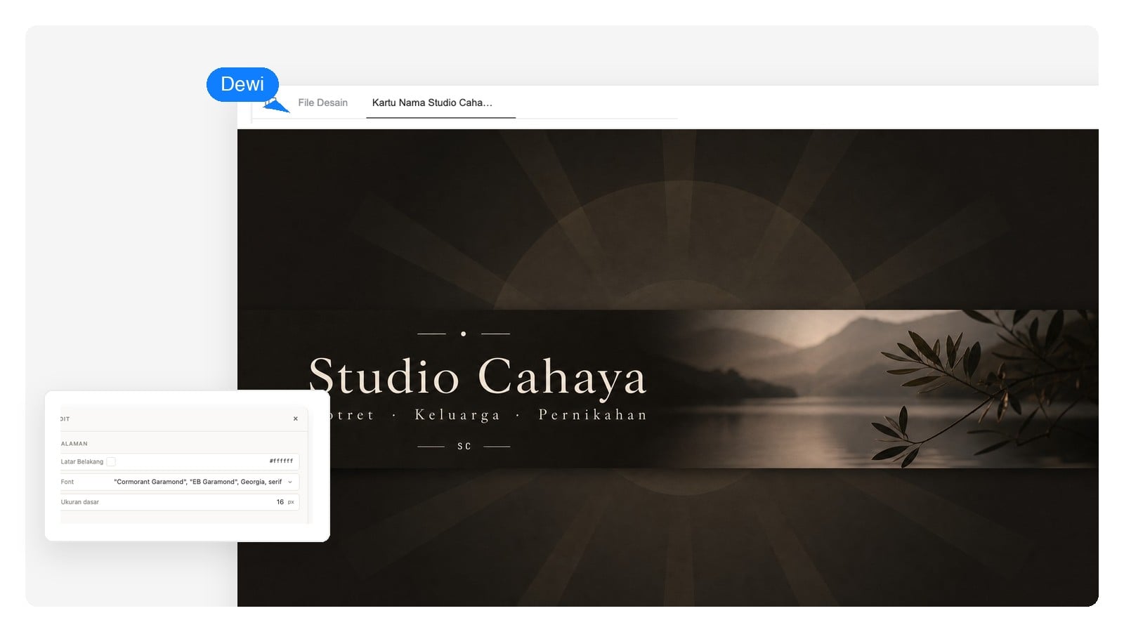 Banner channel YouTube — Desain Banner dengan AI