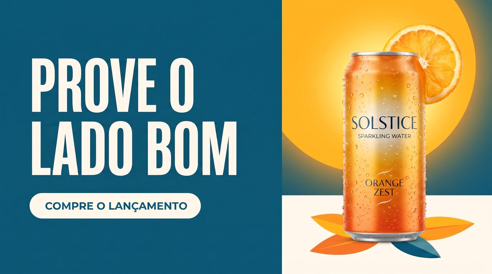 Banner da campanha de bebida diagramado como post de link de 1200×628