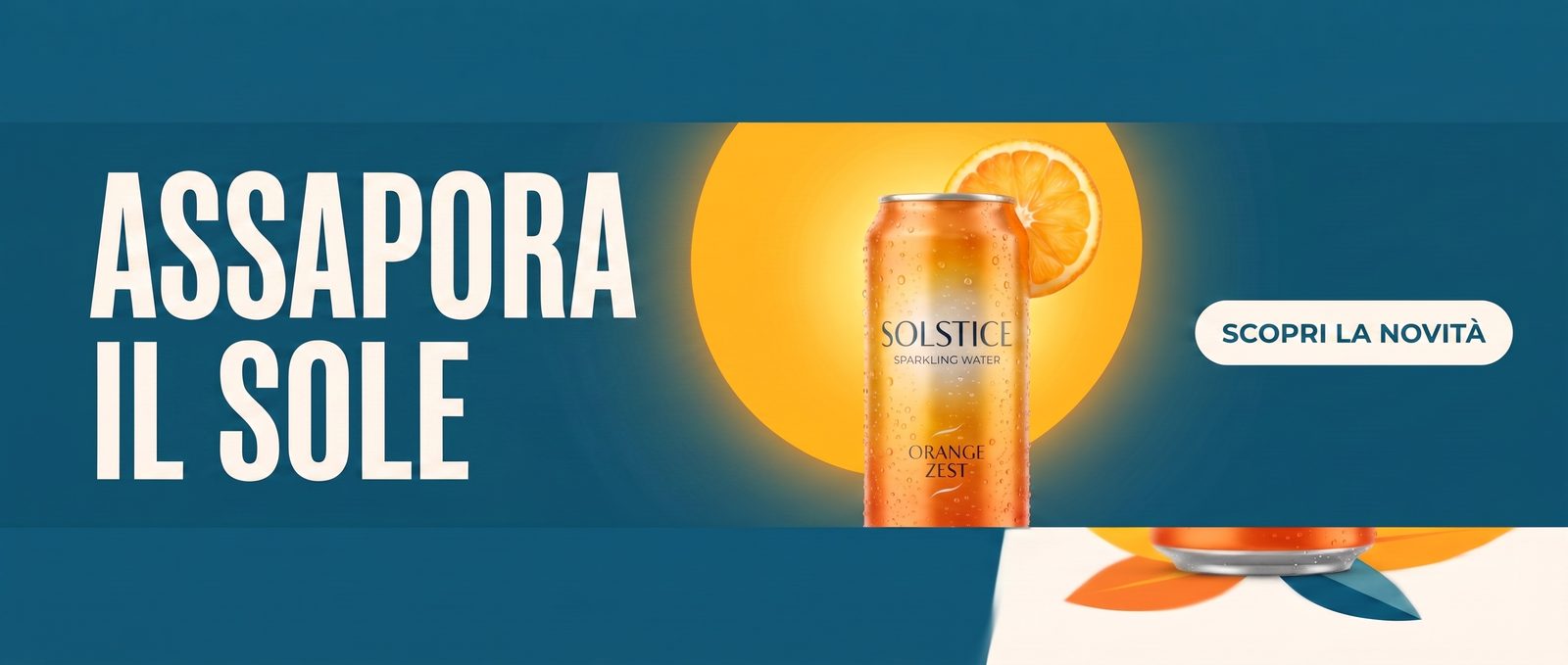 La stessa campagna di una bibita reimpaginata come banner leaderboard sottile da 728×90