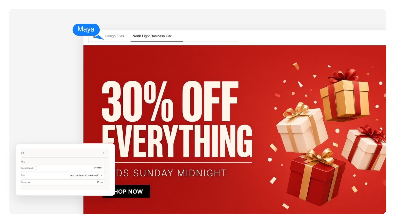 Sale and promo banners — AI Banner Generator
