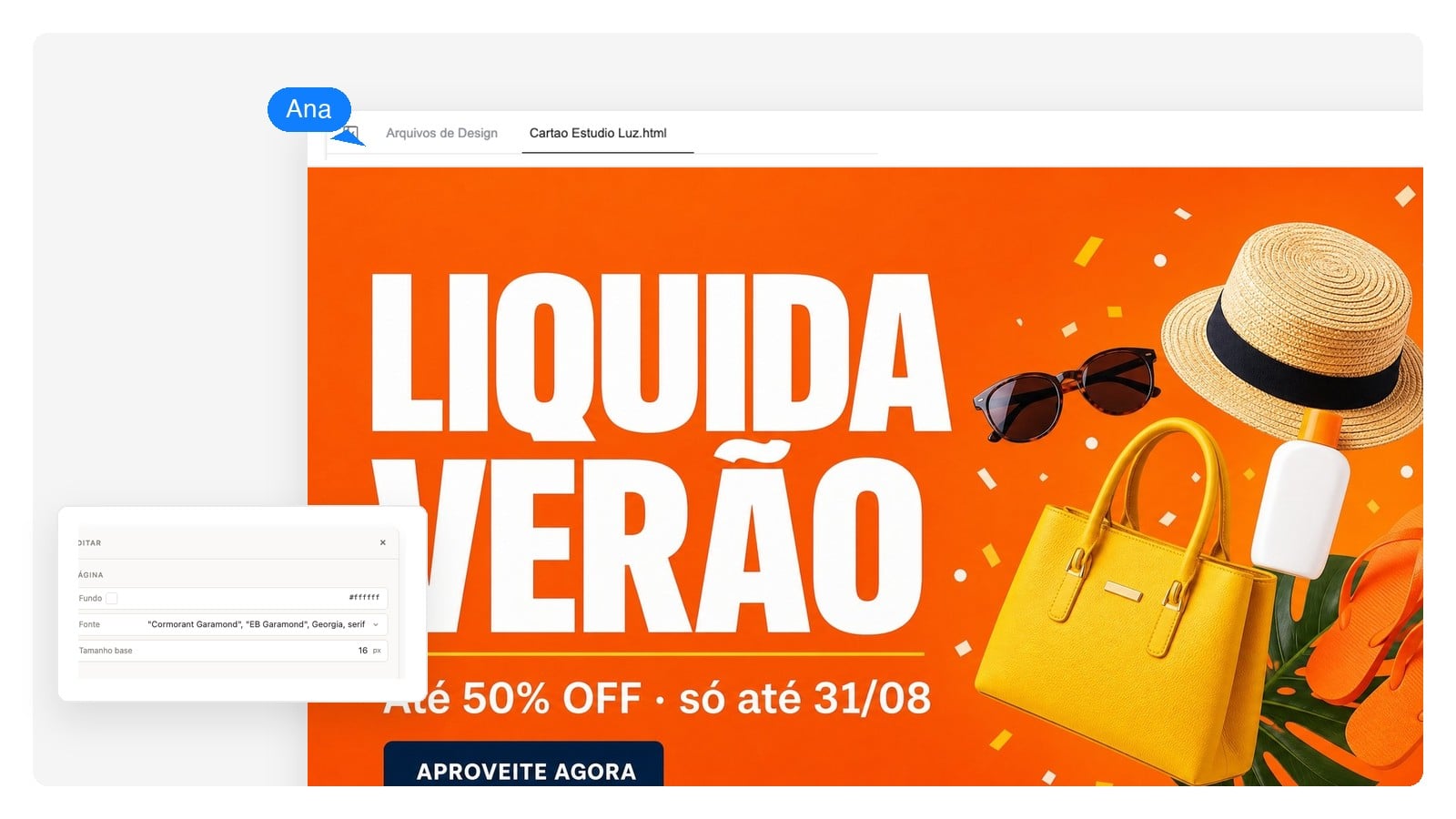 Banners de promoção — Banner para YouTube, site e redes