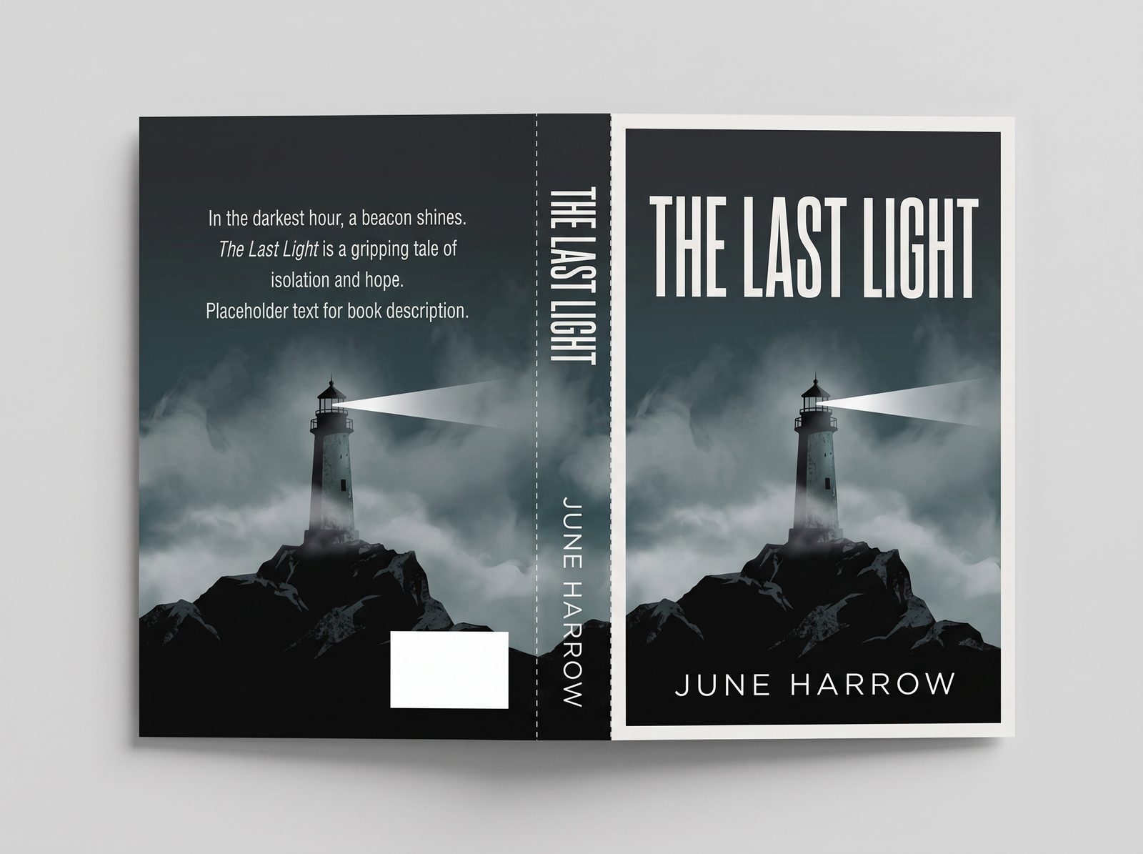 Print paperbacks — the full wrap — AI Book Cover Generator