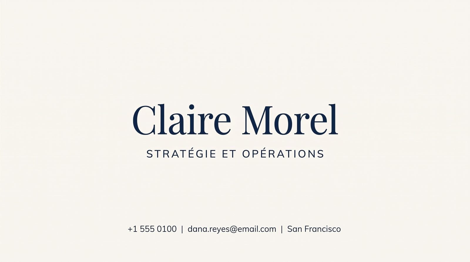 Conseil — Créer une carte de visite avec l'IA