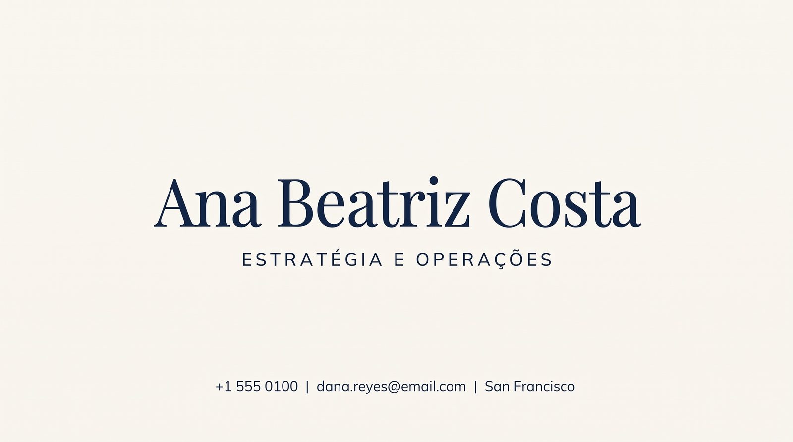 Consultoria — Criar cartão de visita com IA