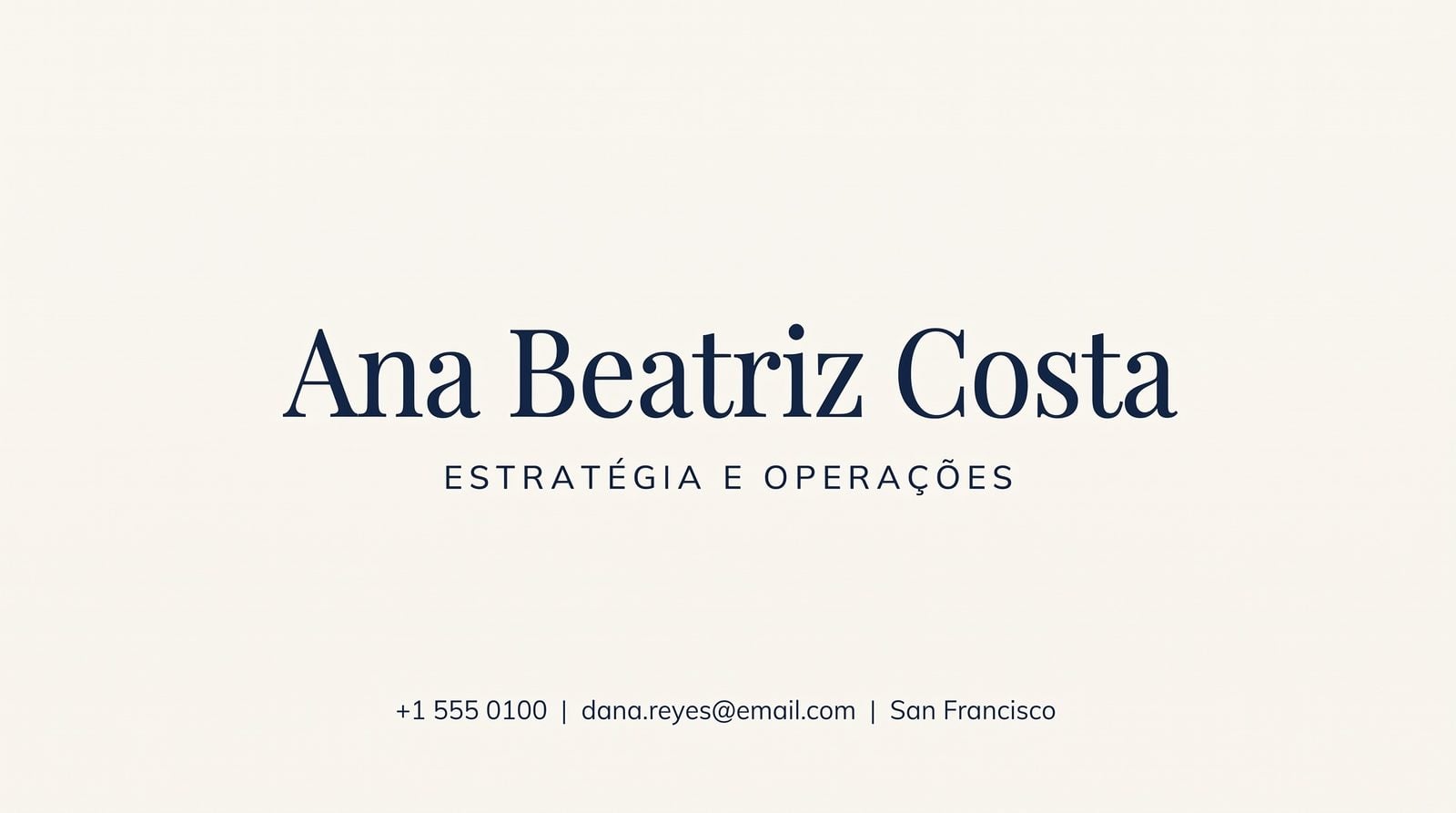 Consultoria — Criar cartão de visita com IA