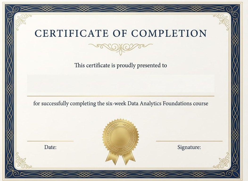 Course & training completion — AI Certificate Maker