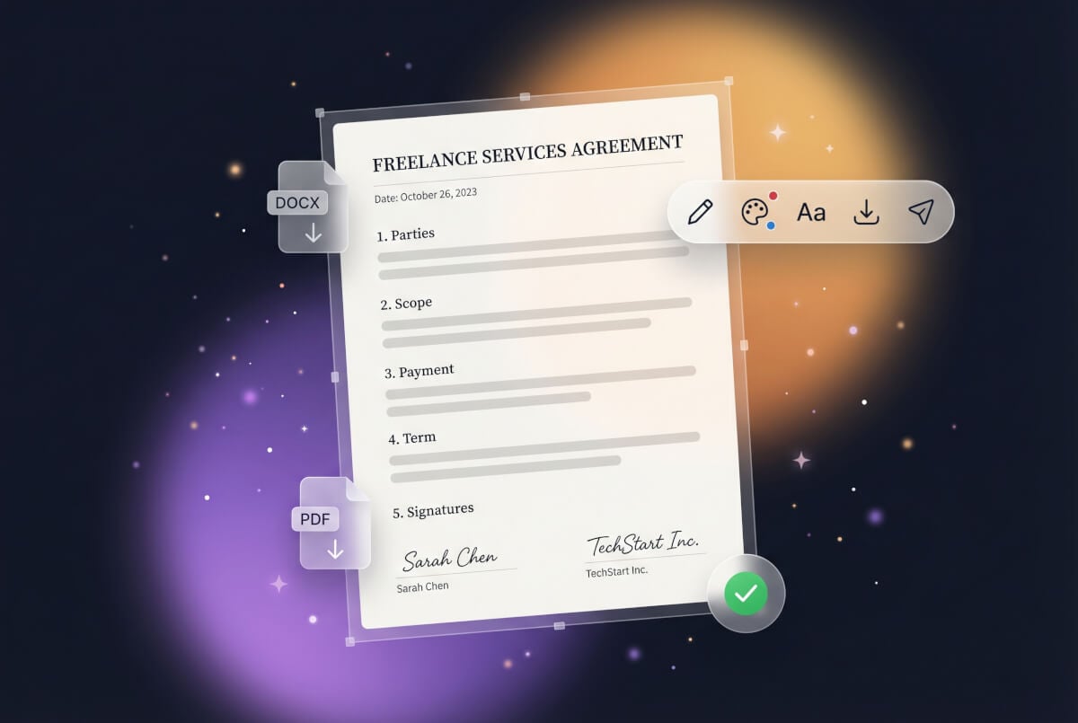 Rivedi, modifica e scarica