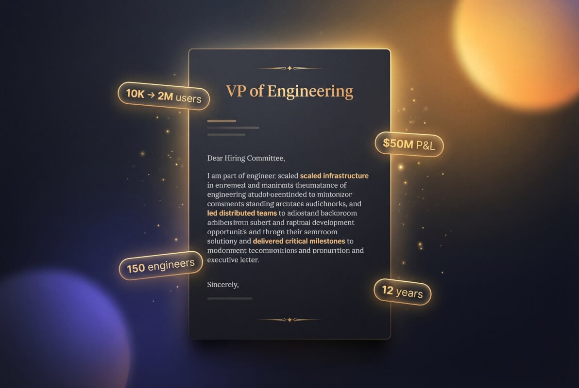 Sollicitatiebrieven voor directieniveau die indruk maken